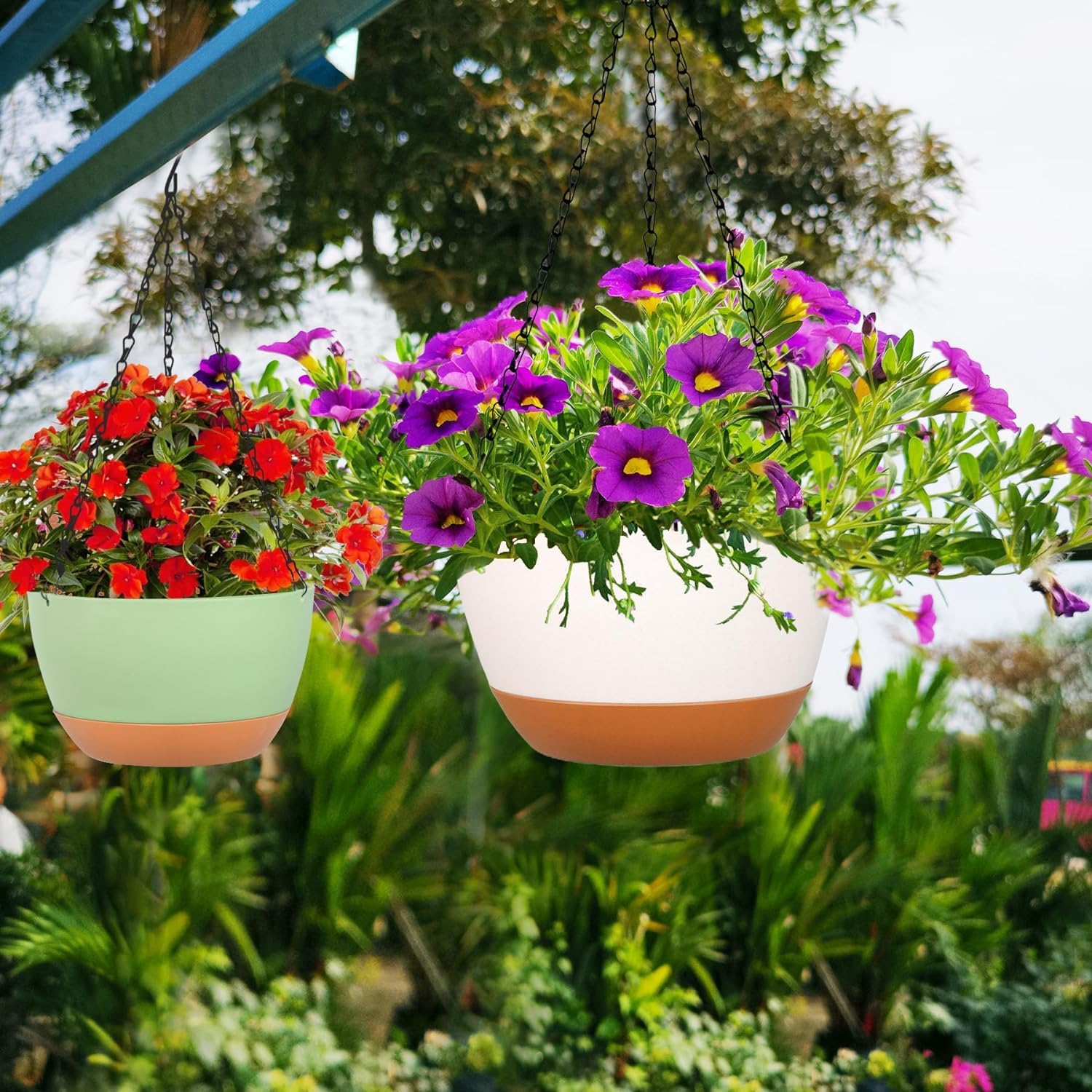 稀少 イギリス製 ユニークなテラコッタ吊下げ型ポットハンギングポット