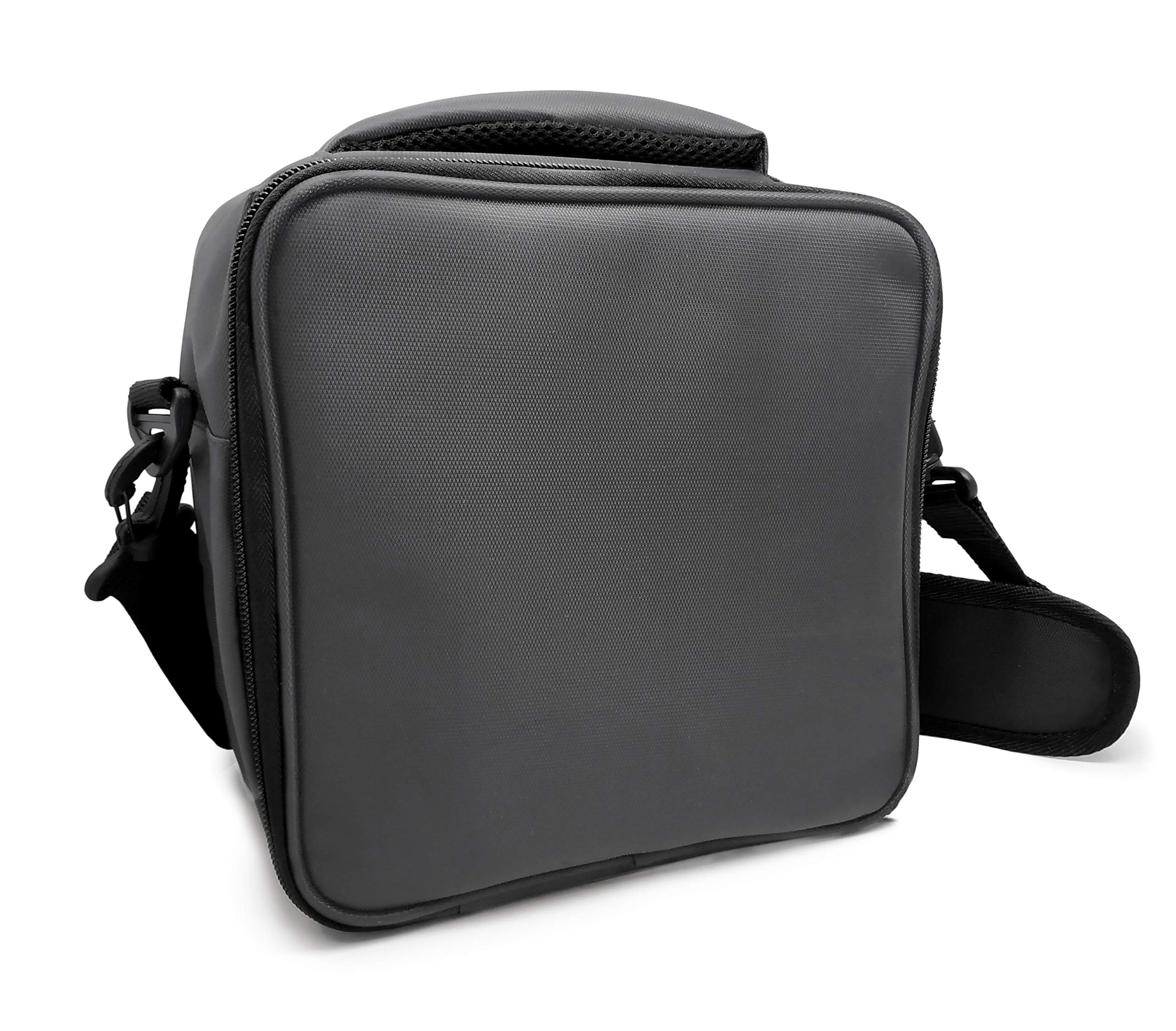 NERTHUS Lunch Bag Gris + 2 Rec. Hermétiques, Sac Thermique de Transport D'aliments, avec 2 Contenants Hermétiques