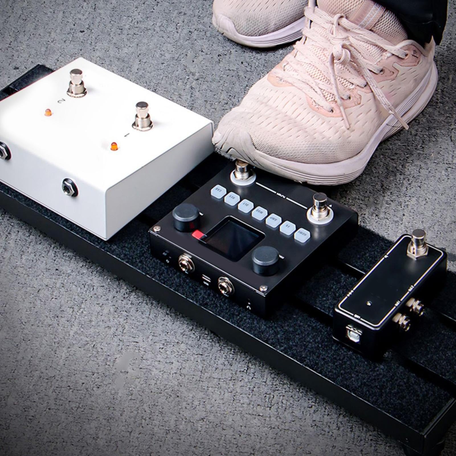 Pedaliera effetti Preciso Robusto | Organizzatore Cavi per Pedalboard Effetti Per palco, studio, amanti della musica, musicisti, professionisti, principianti