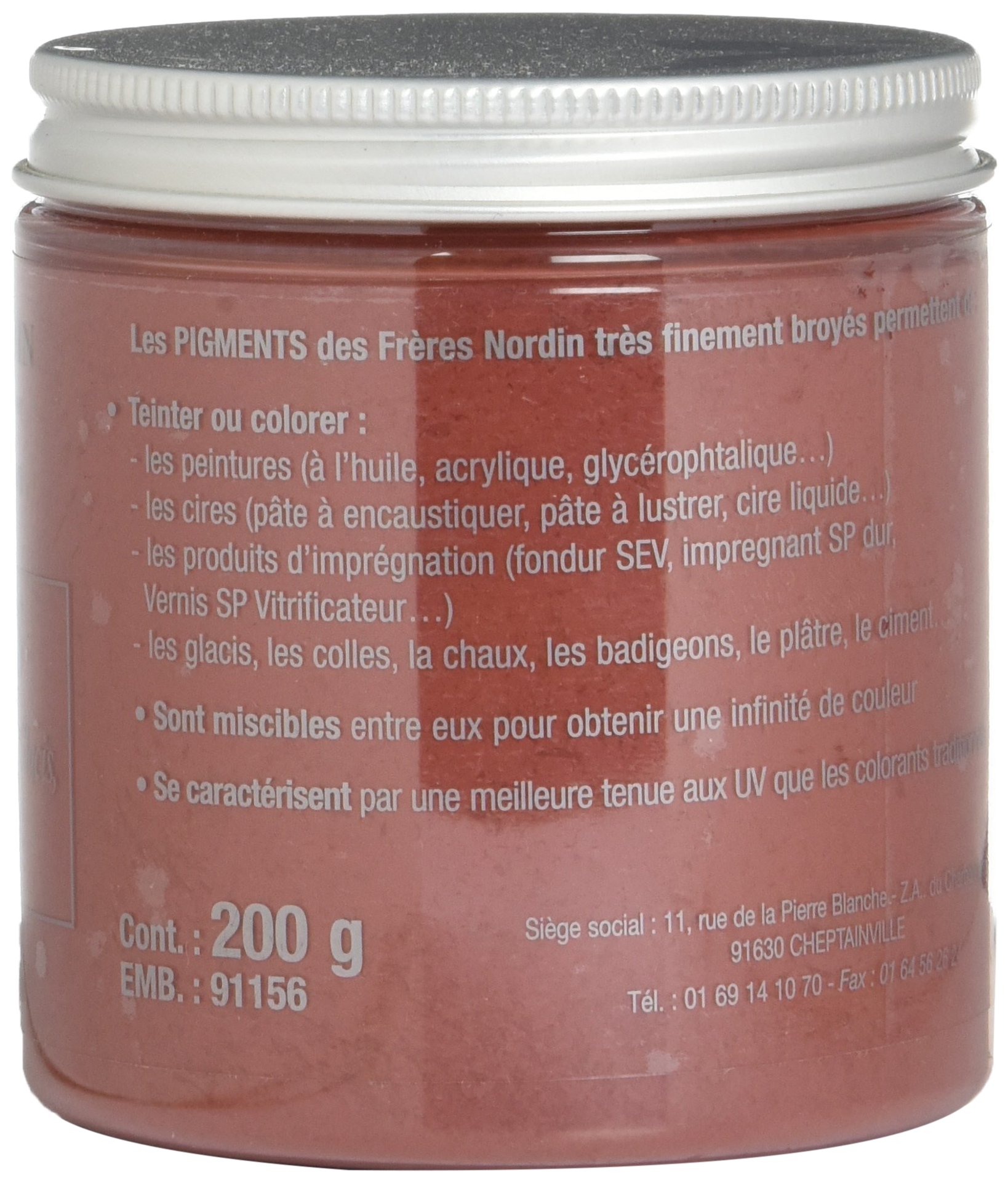 I fratelli Nordin 418137 Terra pigmento rosso fucsia