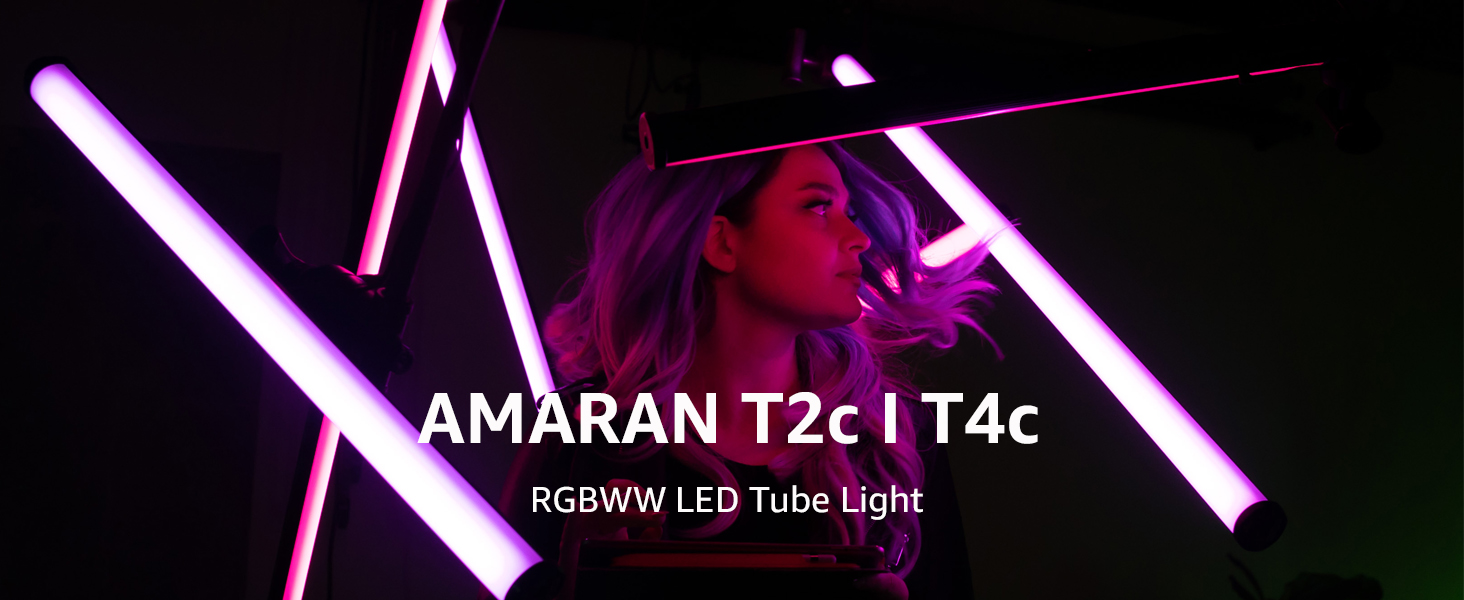Amazon.com : amaran Tube Light amaran T2c RGBWW LED Video Stick