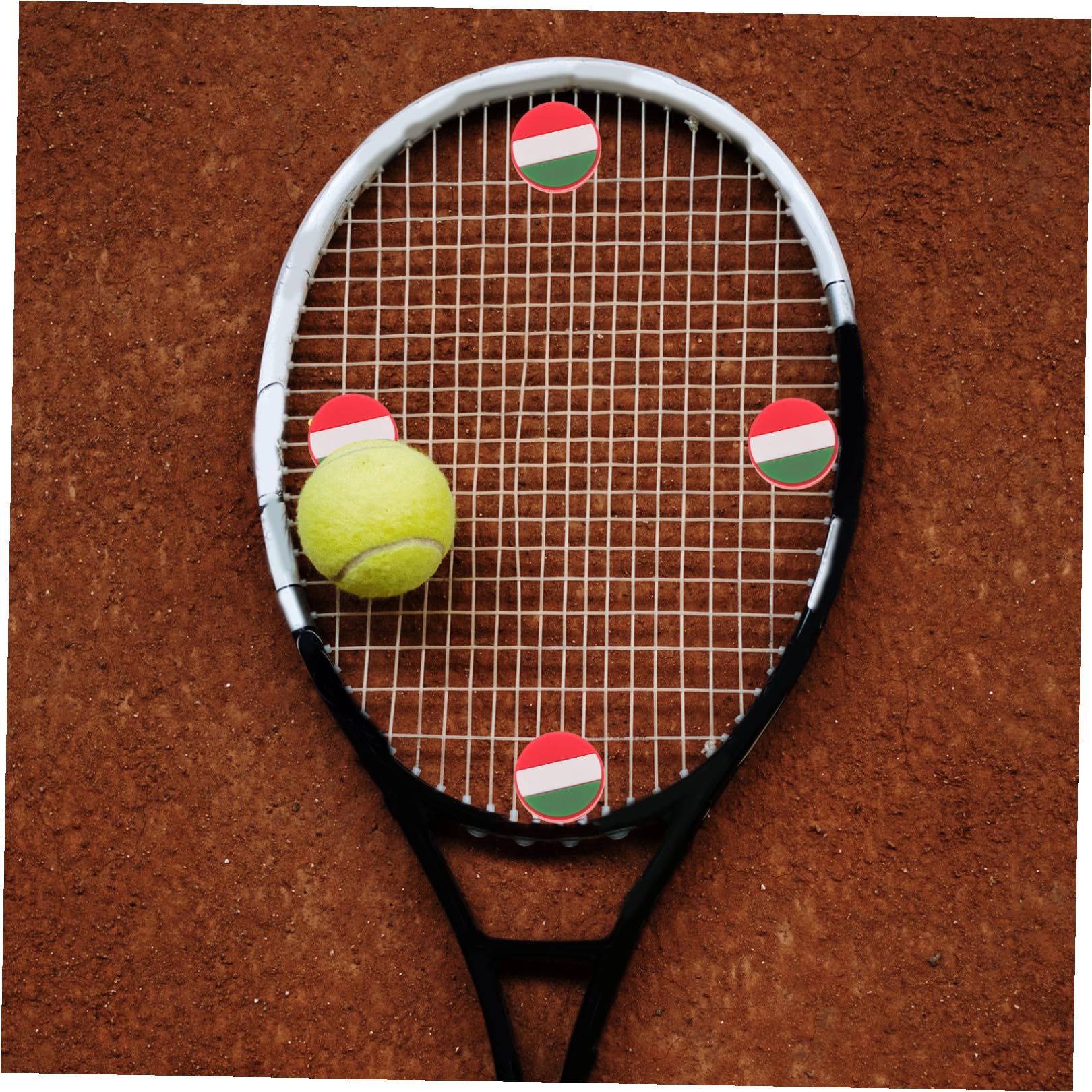 BESPORTBLE Amortiguador De Raqueta De Tenis Sobregrip Cinta De Agarre para Raqueta De Tenis De Tenis Tenis Tennis Patrón Amortiguador De Tenis para Raqueta
