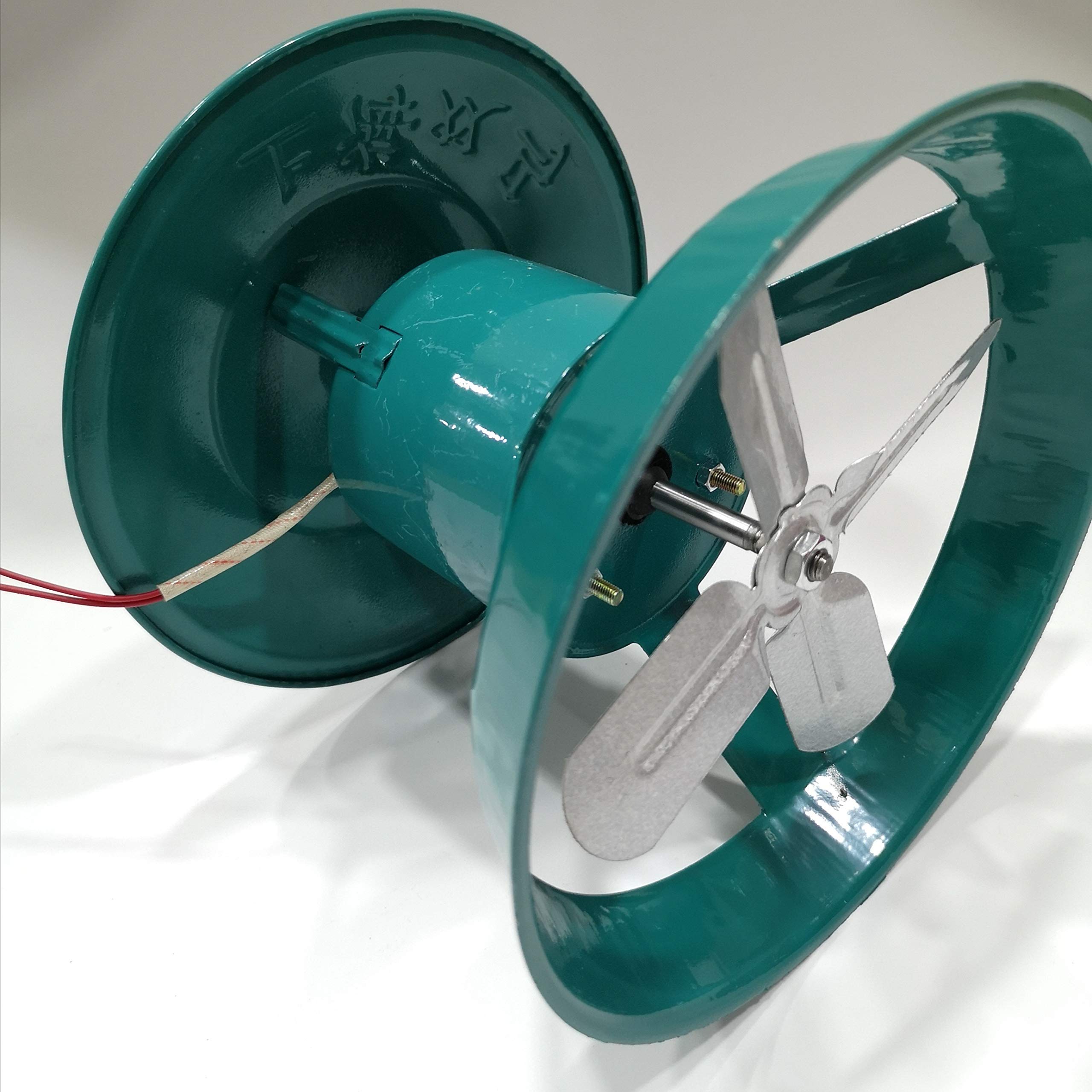 Evacuatore di Fumo a tiraggio indotto da Camino a Tetto, aspiratore di Fumo da Camino da 80 Watt, Ventilatore per Camino, aspiratore di Fumo per Camino, Ventilatore di Scarico del