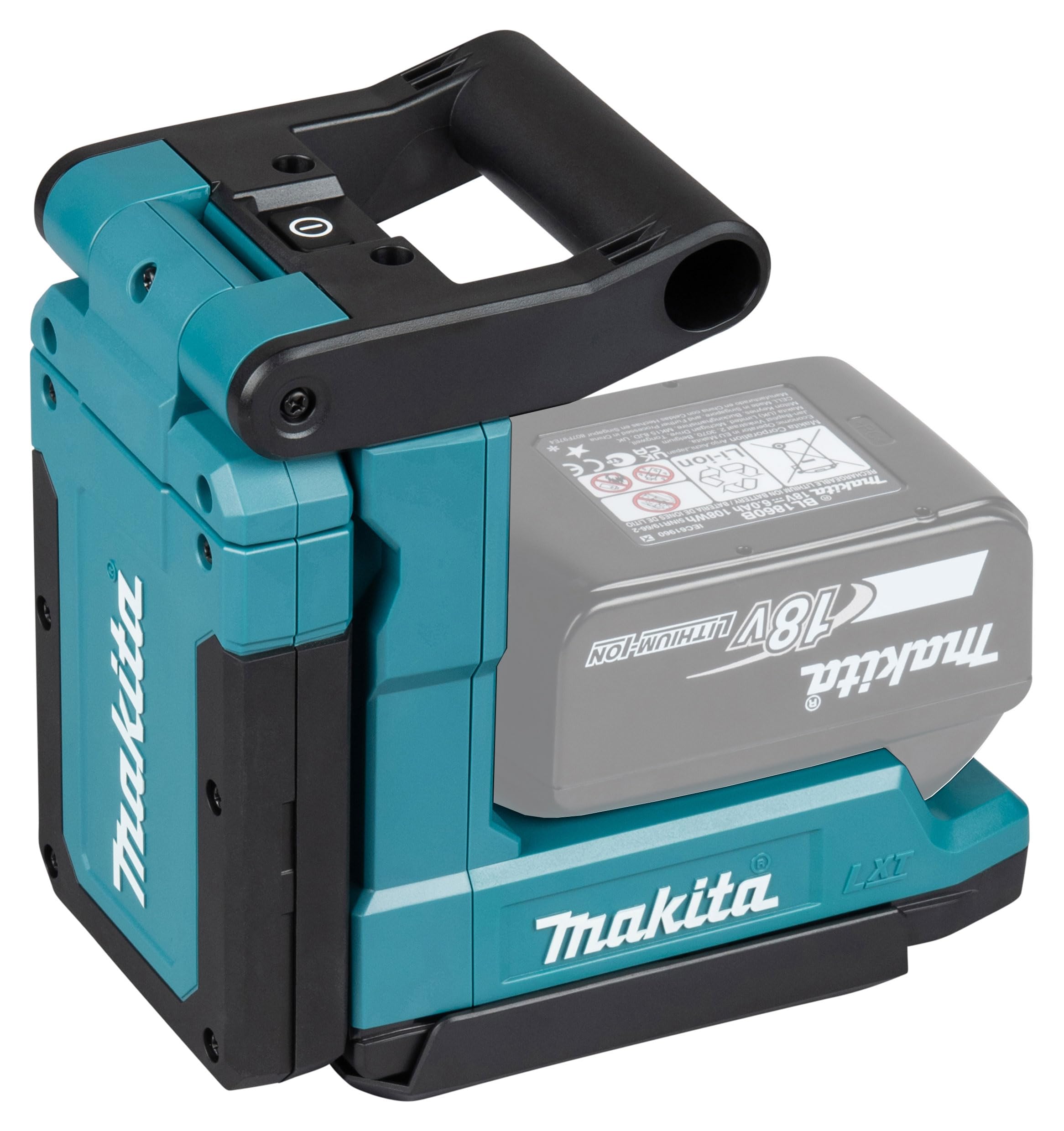 Makita DML819 Lampe torche magnétique LXT® 18 V, 1 200 lm, 1 750 lx, sans batterie ni chargeur
