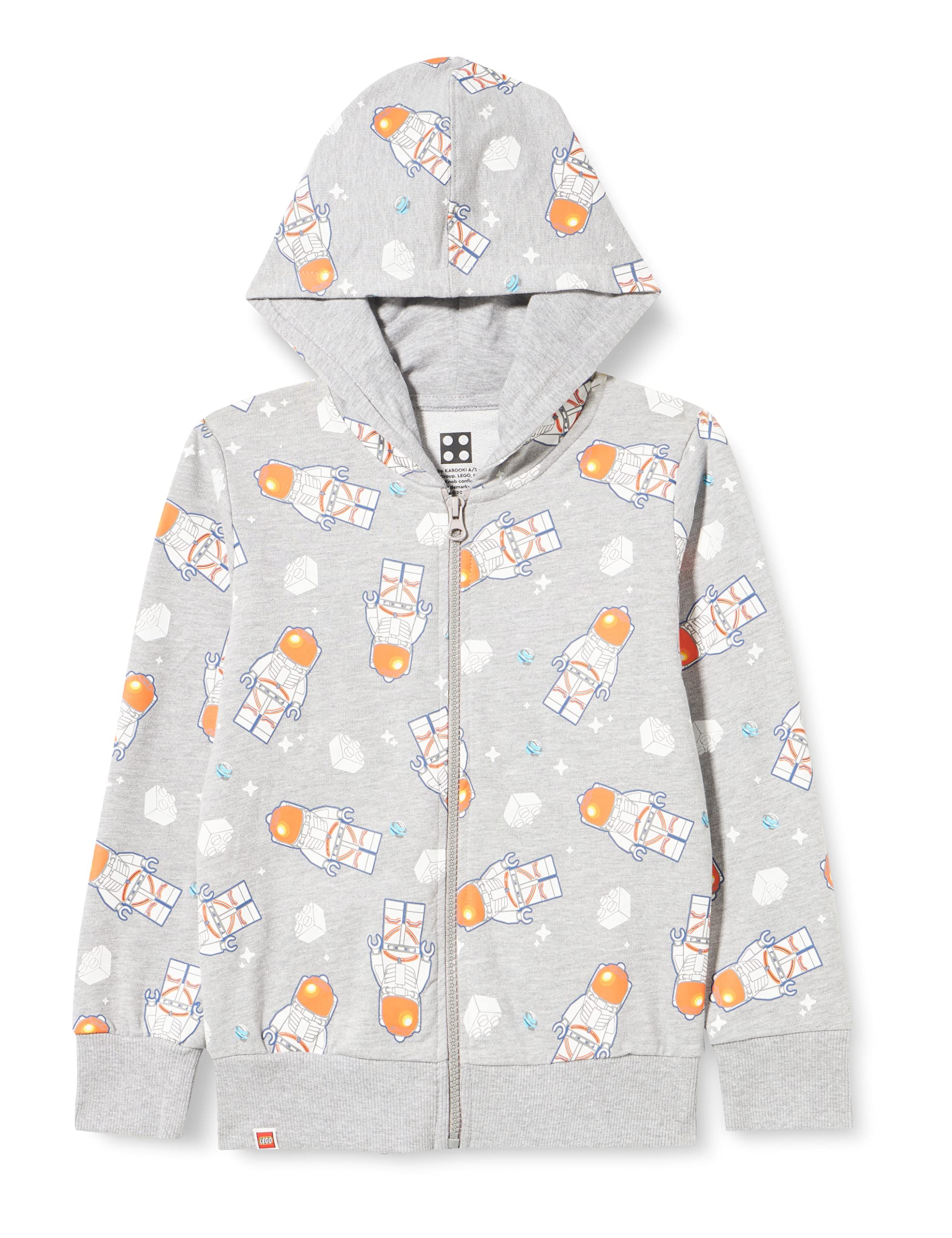 LEGO Felpa con Cappuccio Unisex-Bambini e Ragazzi