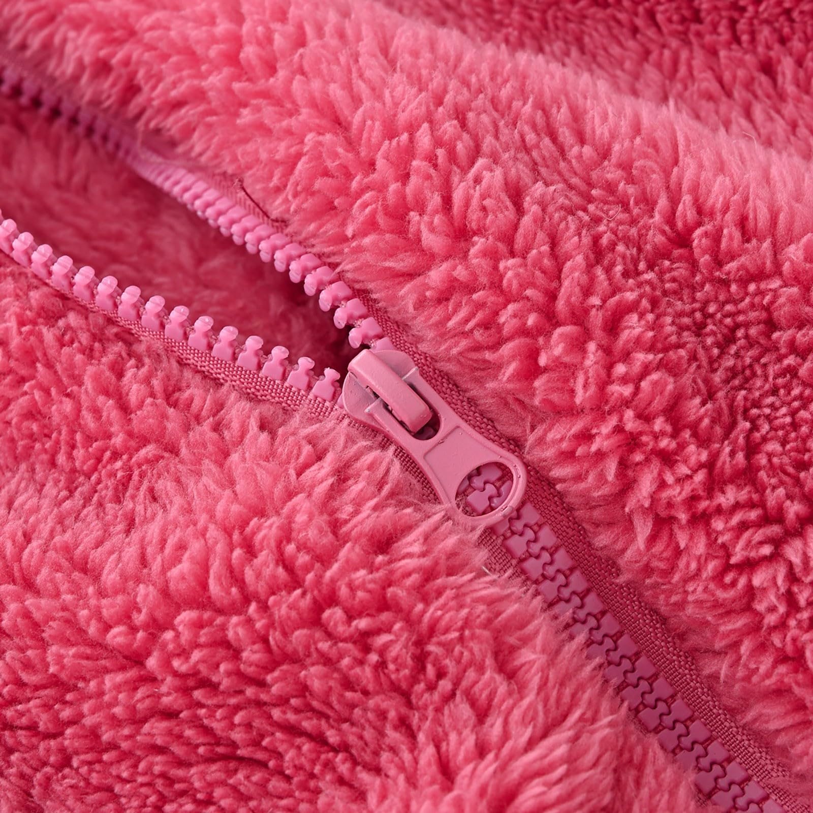 Teddy Fleece Weste Kinder Ärmellos Jacke Reißverschluss Fleecejacke