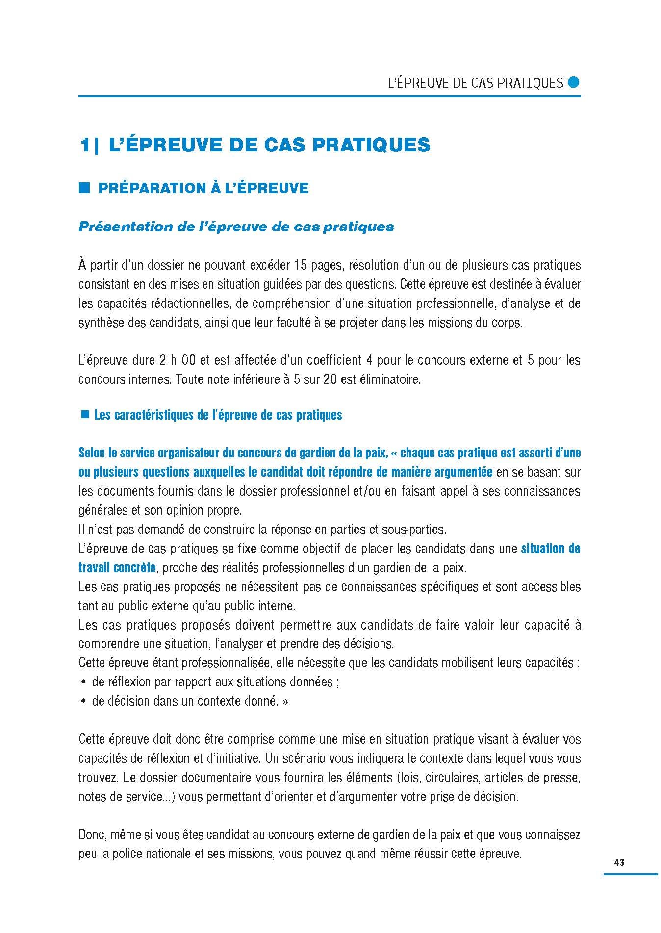 Gardien de la paix – Concours externe – Concours internes – Tout-en-un: Un ouvrage complet pour réussir !