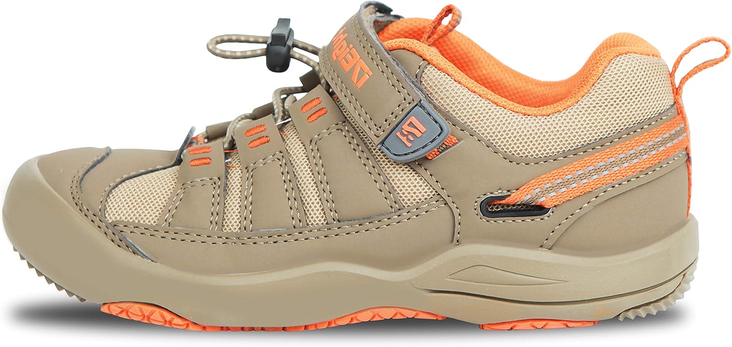  | i78 Low Top Kids Boys Girls Sport Hiking Shoes Breathable Synthetic Leather Sneakers Non-Slip Lightweight for Outdoor Running Trekking Trail Walking(Little Kid/Big Kid) | Hiking Shoes