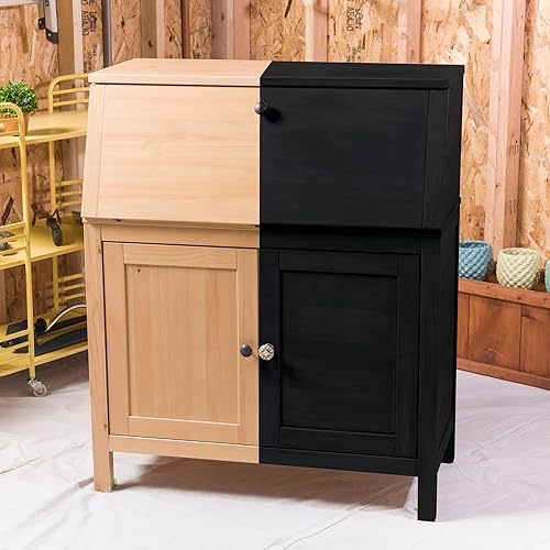 Miniatura 55 de Rust-Oleum 287722 - Pintura a la tiza ultramate para interiores, 30 onzas, capa superior transparente mate