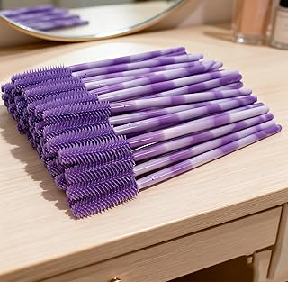 100 cepillos de pestañas desechables de una s...