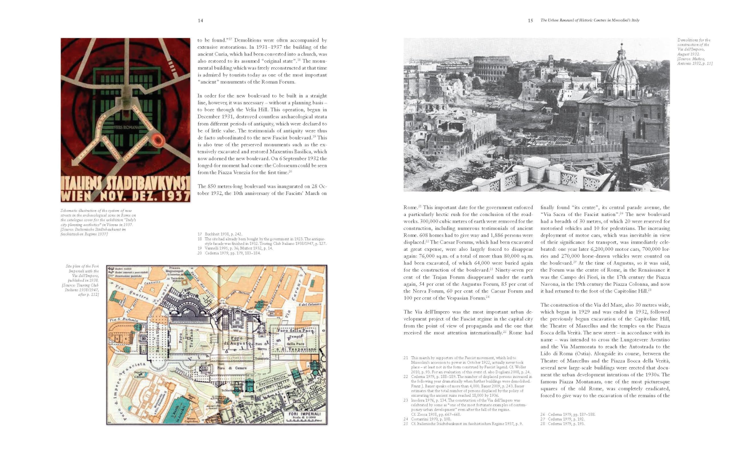 The power of past greatness. Urban renewal of historic centres in european city centres