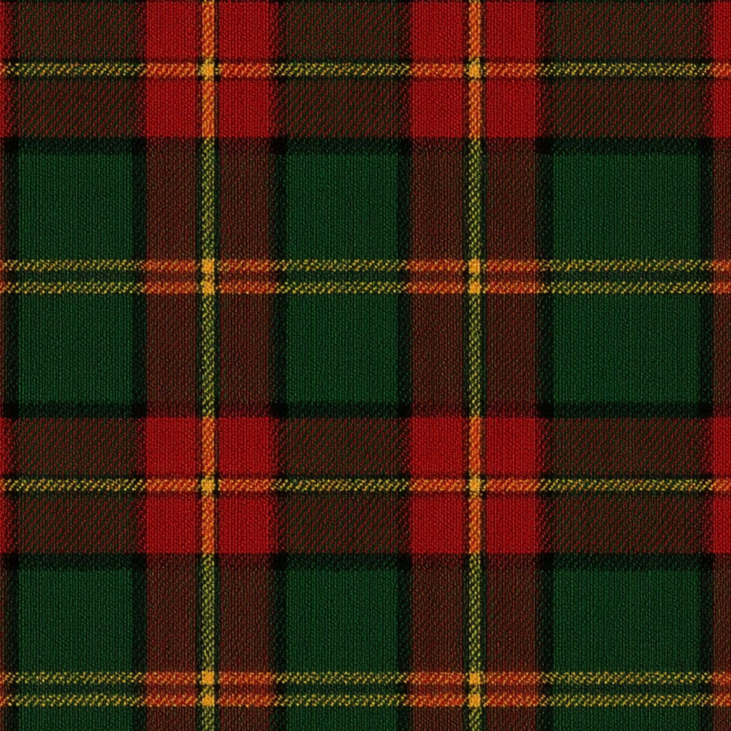Deruinvaio Color2 Self Adhesive Feature Removable Classic Red Green Tartan Plaid Yellow Accents Peel And Stick Vinyl Wallpaper Roll, Sticky Lining Paper For Bedroom, Living Room, Kitchen Walls