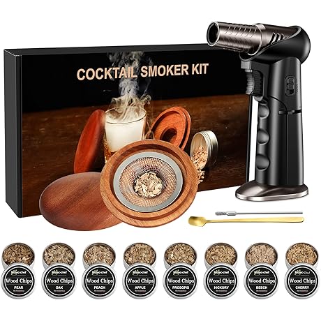 Drink Smoker Kit with Magnum Torch