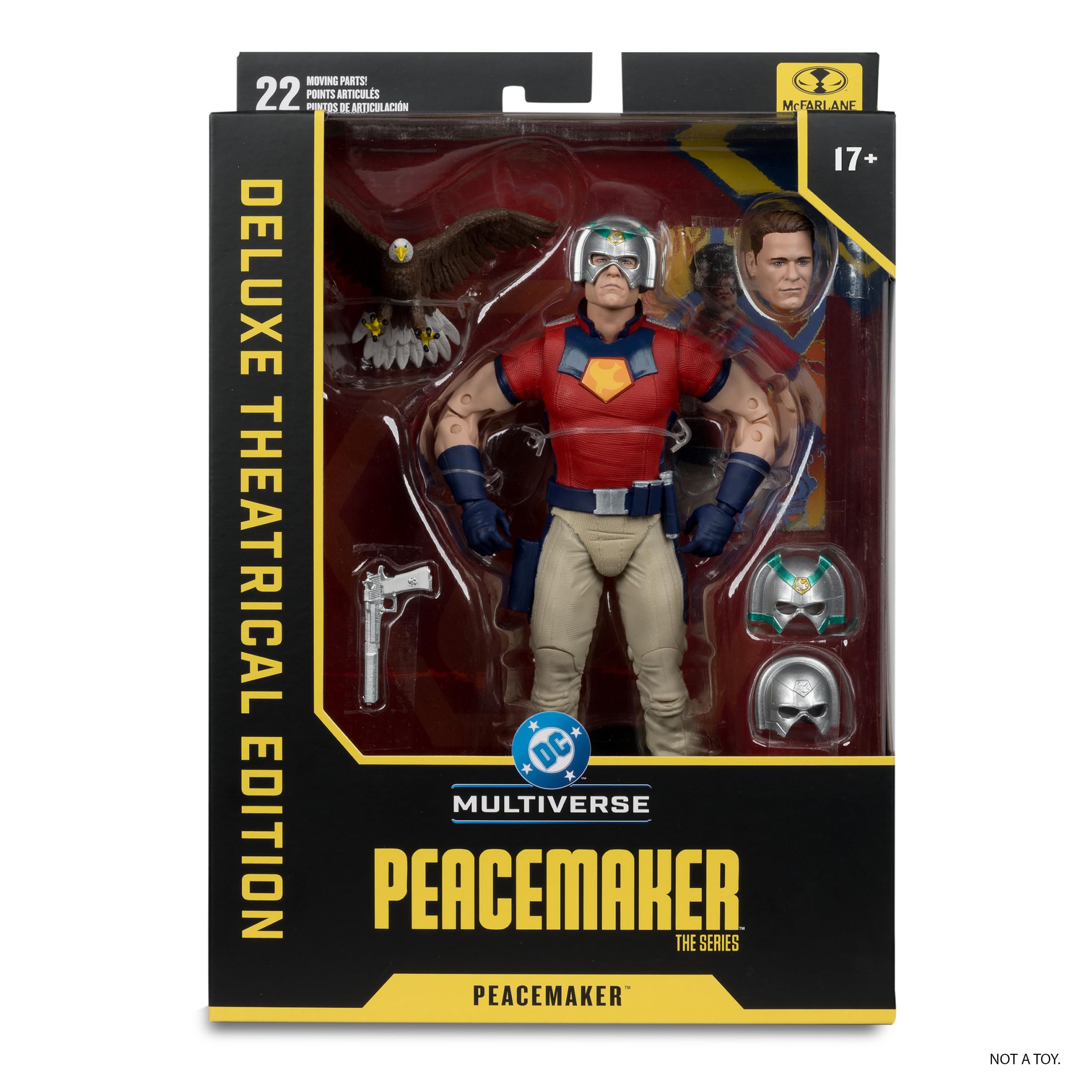 McFarlane -DC Cinema Statuetta Deluxe 18 cm Wave 2 – Peacemaker (Stagione 2)