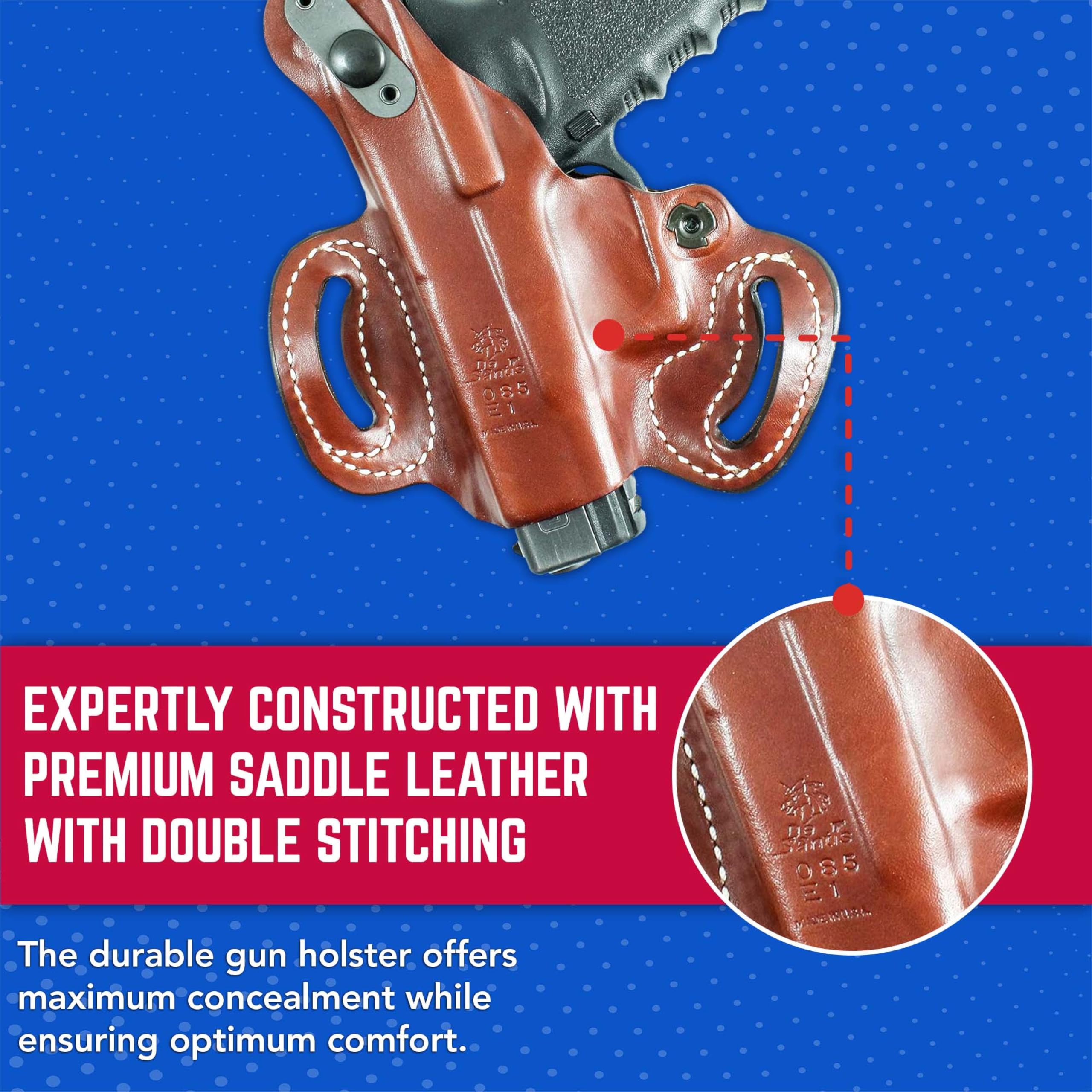Amazon.co.jp: Desantis Thumb Break Mini Slide OWB ホルスター