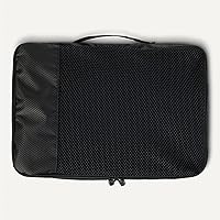 Amazon.com | Amazon Essentials 4-Piece Packing Cubes Travel Accessories Set,  Luggage Organizer with Double Zipper, Mesh Top, Space-Saving, Medium, Black  (Previously Amazon Basics) | Packing Organizers