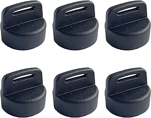 2X Yellow Ignition Key Cover W/Nut For Polaris RZR XP 570 800 900 - Foto 7