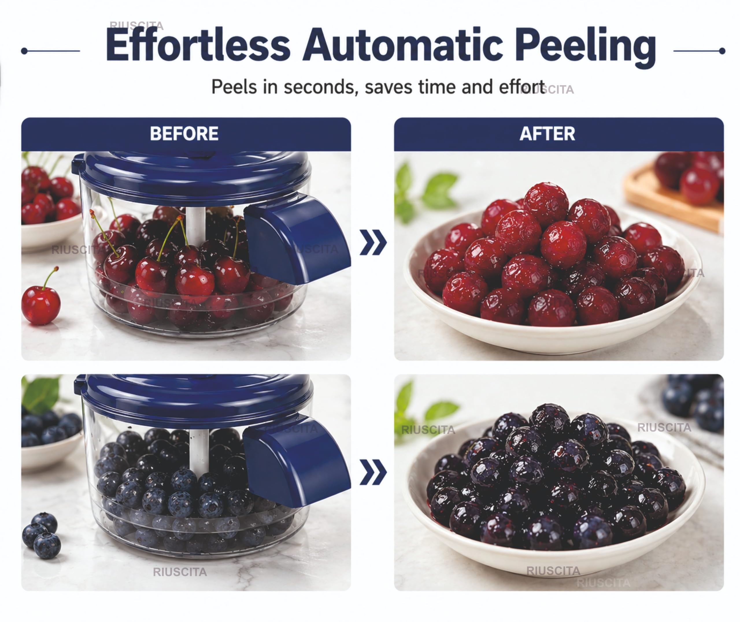 Electric Fruit Peeler - Fast & Easy Peeling -9