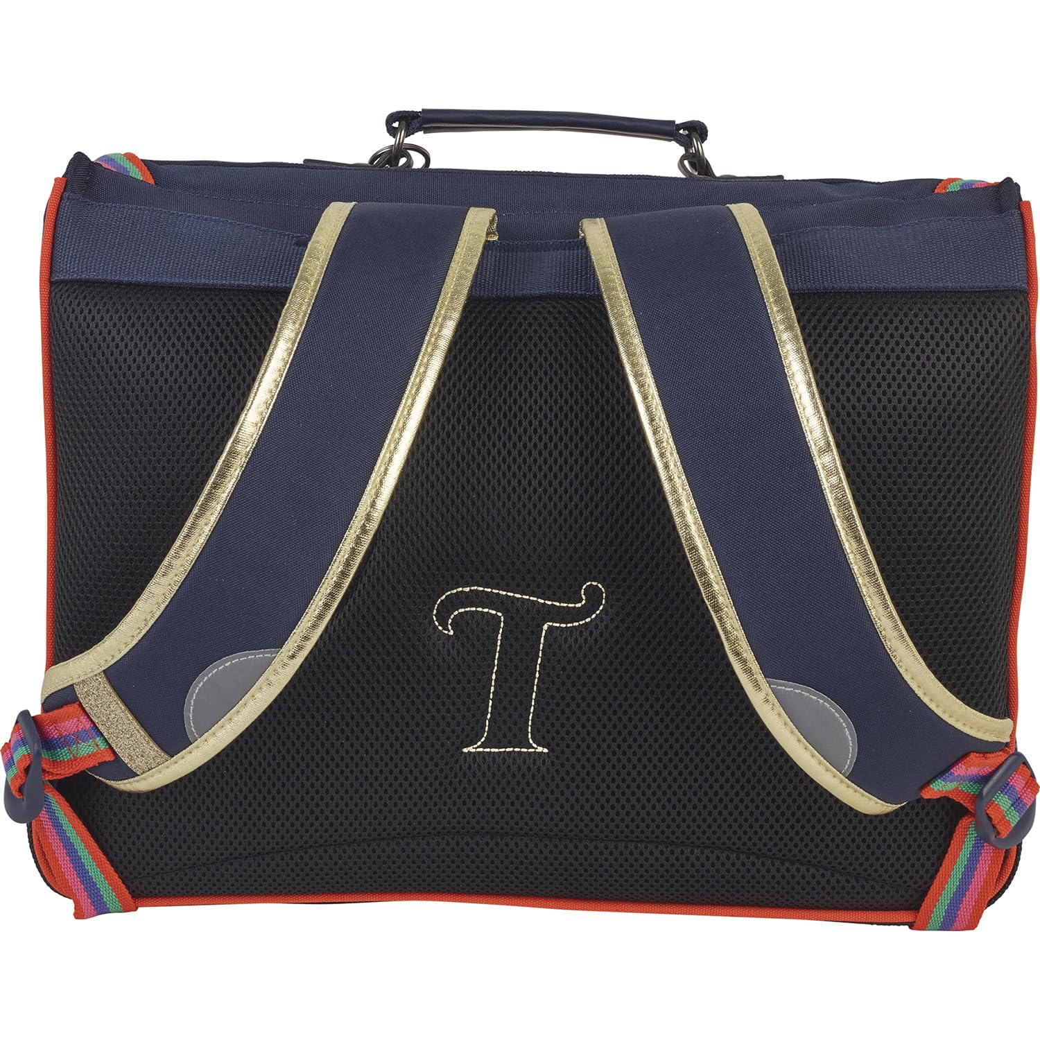 Tann's, Cartella Les Fantaisies Leila 41 cm, colore: Blu navy Bambino