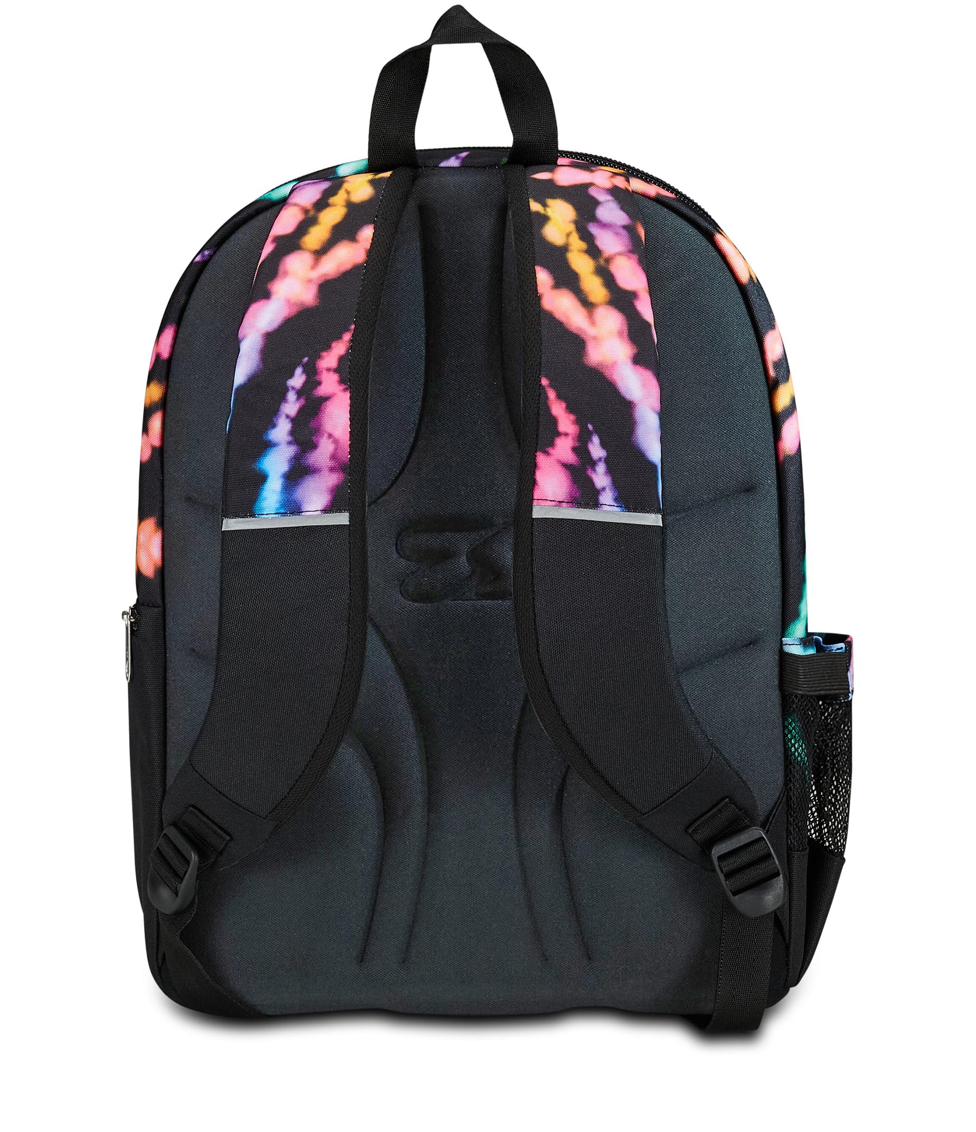 Seven Zaino Scuola Adavanced Detach, Nero Fucsia, Multi-Shade Girl, Doppio Scomparto Con Tasca Staccabile Uso Zainetto, Tasca Porta PC, Tasca Porta Borraccia, Zaino Medie e Superiori, Bambina Ragazza