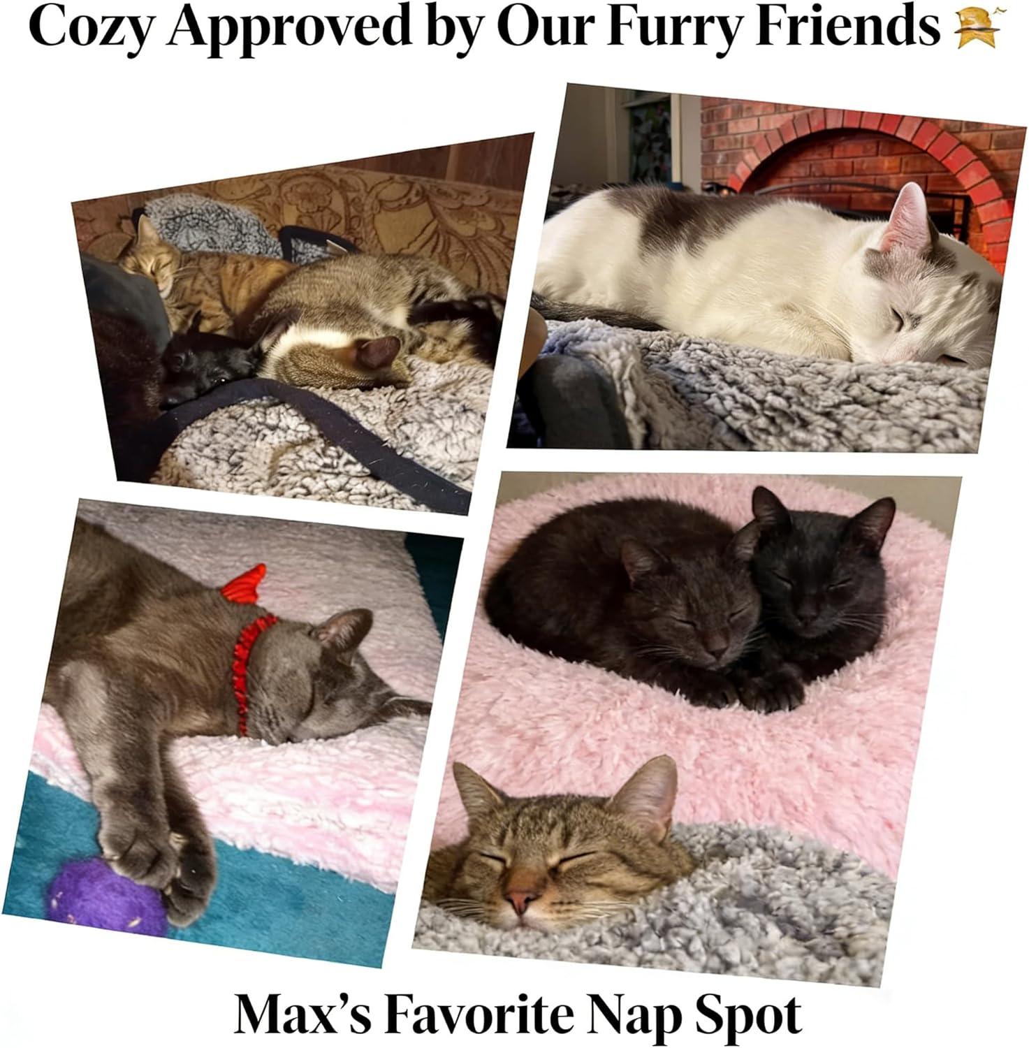 EMME Soft Sherpa Throw Blanket Fleece Reversible Plush Fluffy Blanket, Light Weight Warm Decorative Boho Blanket Cover for Sofa, Couch, Bedroom,Travel(Plush Navy,50"x60") - Image 3