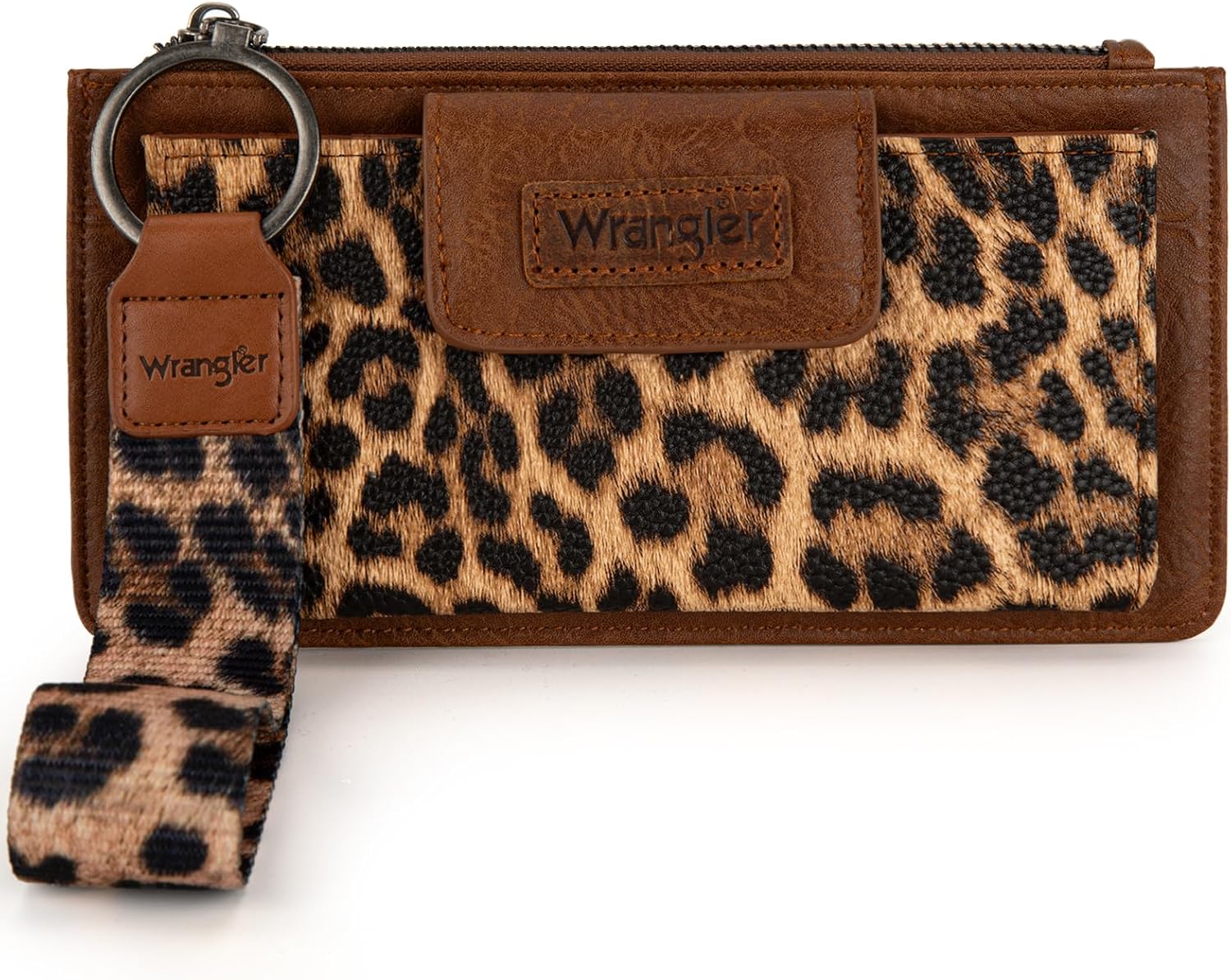 Montana West X Wrangler Wallet for Women Ladies Female Card Cases & Money Organizers Wristlet with Wallet Large Clutch with Coin Purse Smooth Zipper and Rfid Lining - Image 4