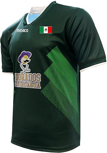 Miniatura 2 de Jersey México Dorados de Chihuahua 100% Poliéster_Hecho en México