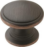 Amerock Ravino 1-1/4 Inch Oil Rubbed Bronze Cabinet Knob BP53012ORB - Traditional Drawer Hardware for Kitchen & Bath