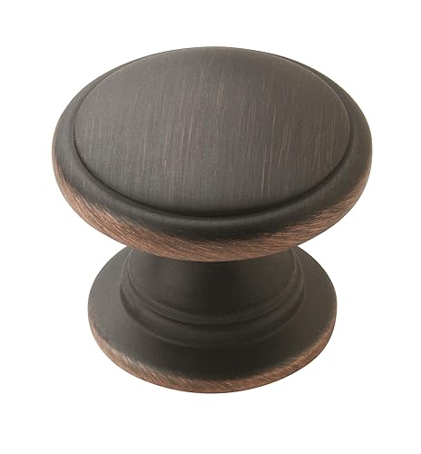 Amerock | Cabinet Knob | Oil Rubbed Bronze | 1-1/4