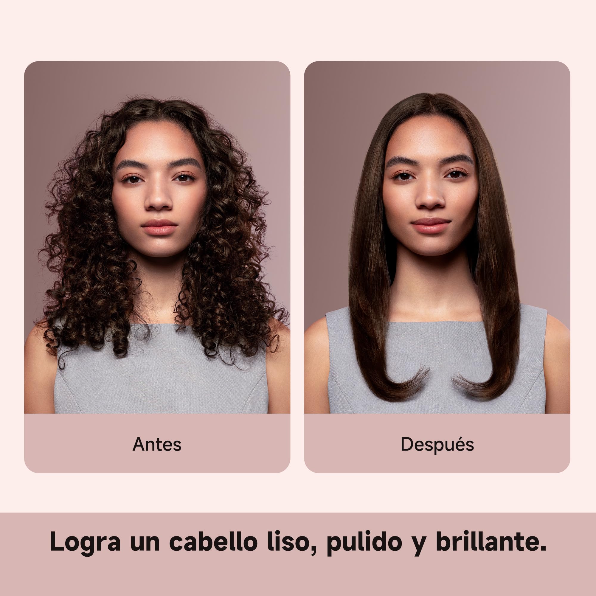 DREAME Aero Straight Pro Plancha Secador 2 en 1, Canal de Doble Flujo de Aire, Styling AI, Alisado Wet-to-Dry, Modo Cuidado Raíces 57°C, Triple Protección Cabello, Motor 110.000RPM, Pantalla Smart