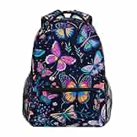 BUTTERFLY - acada92264④ Amazon.com | Butterfly Backpack for Boy Girl Bookbag School