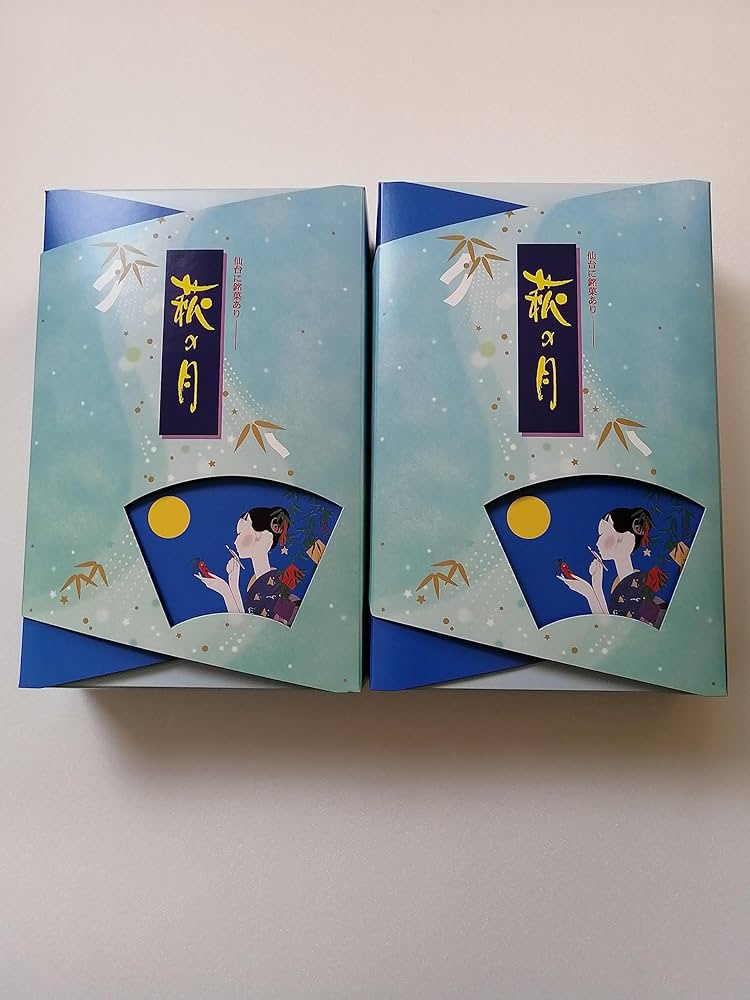 Amazon | クール便配送 菓匠三全 萩の月 6個入×2箱 七夕限定