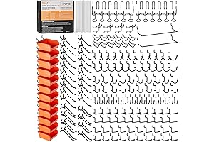 INCLY 276PCS Extra Thick Pegboard Accessories Organizer Kit