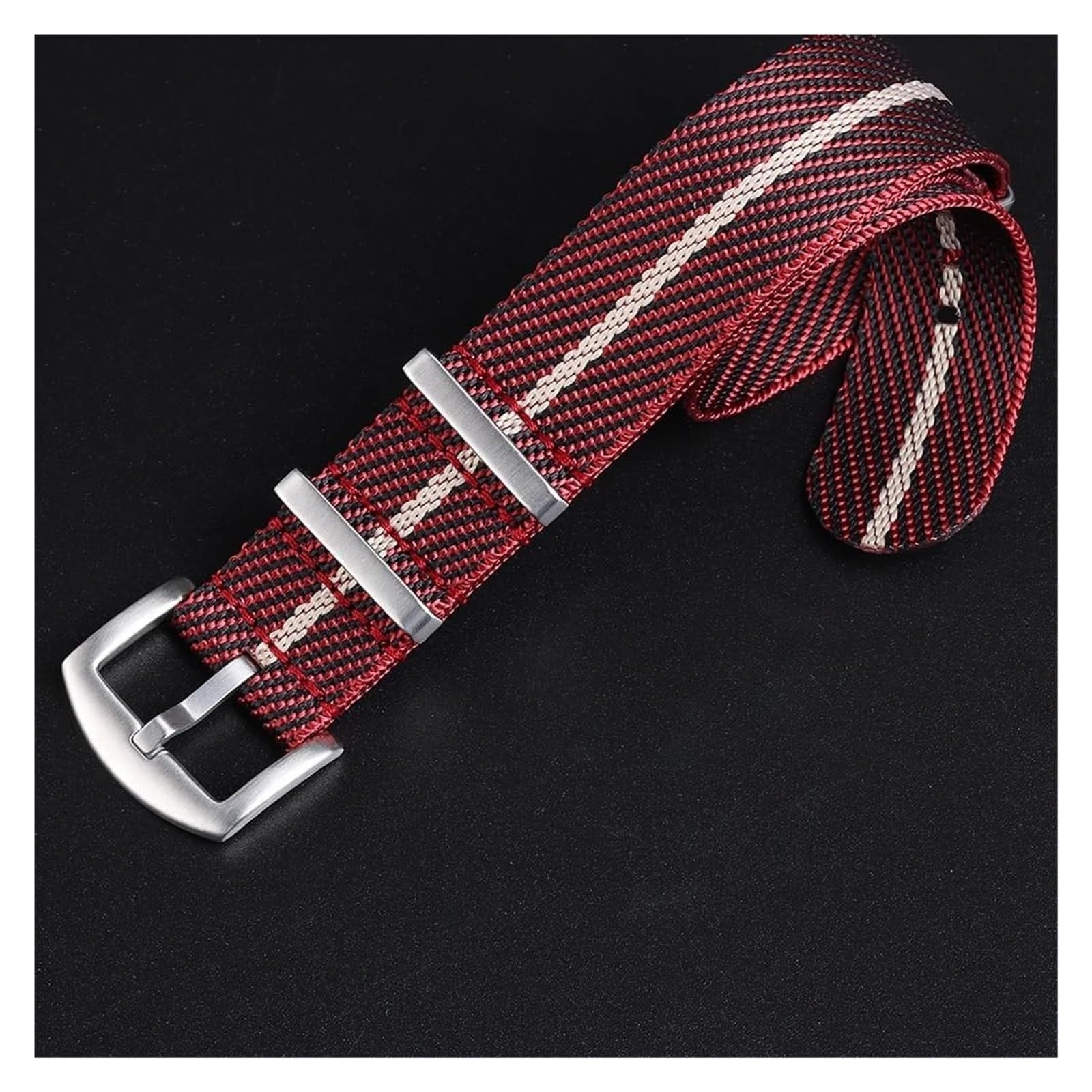 Remplacement du bracelet de la montre intelligente Bracelet de montre en Nylon 20mm 22mm, Bracelet de Sport universel, Bracelet de montre de remplacement