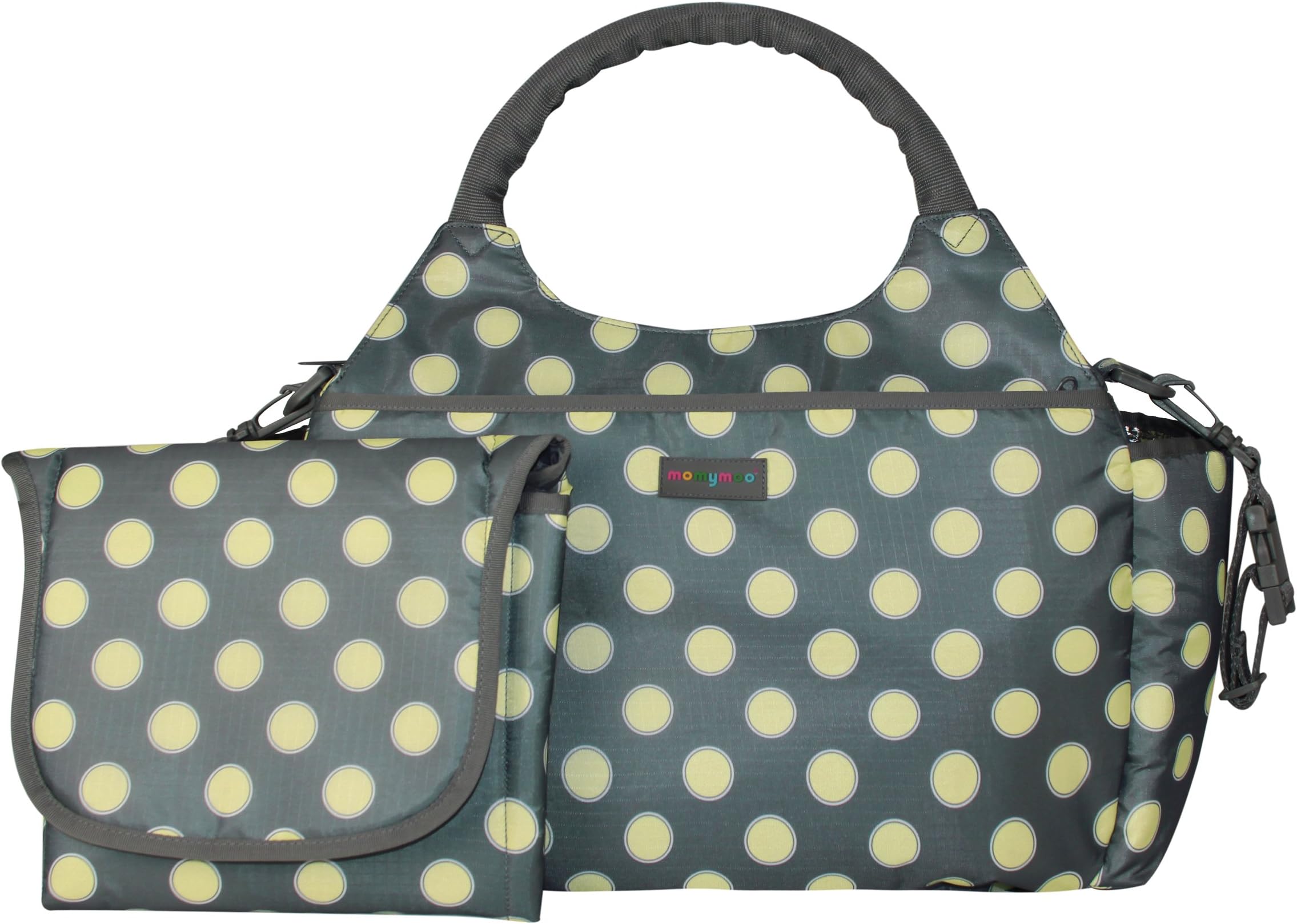 Momymoo Mono Polka Dot Baby Changing Bag