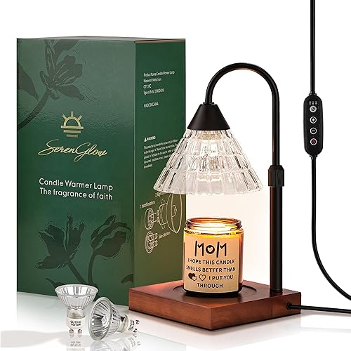 Lámpara calentadora de velas con 2 bombillas de 50 W, lámpara eléctrica de vela con temporizador de 2 horas, 4 horas, lámpara de calentamiento de disponible en Yaxa Colombia