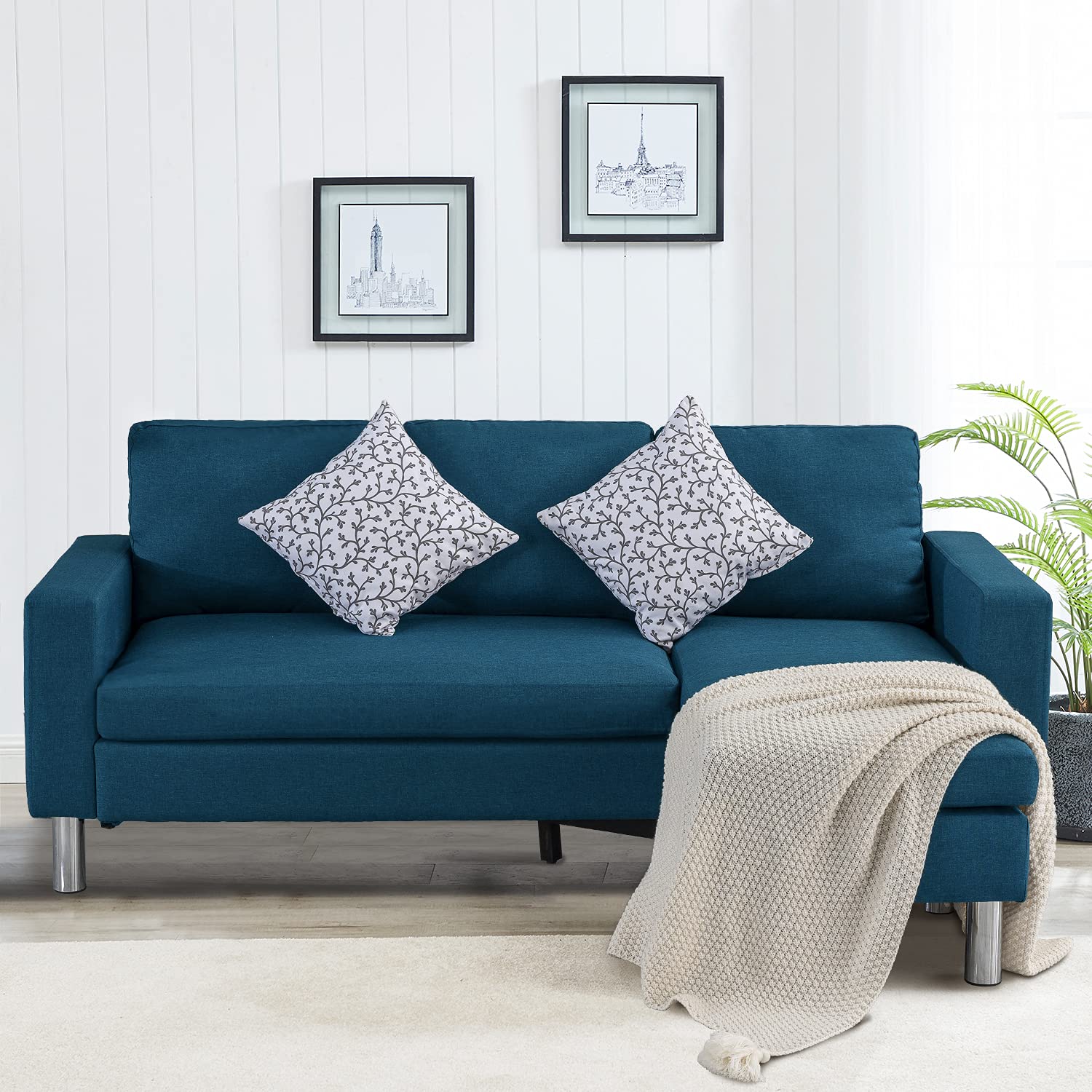 Buy GOOD & GRACIOUS Convertible Sectional Sofa Chaise Lounge LShaped