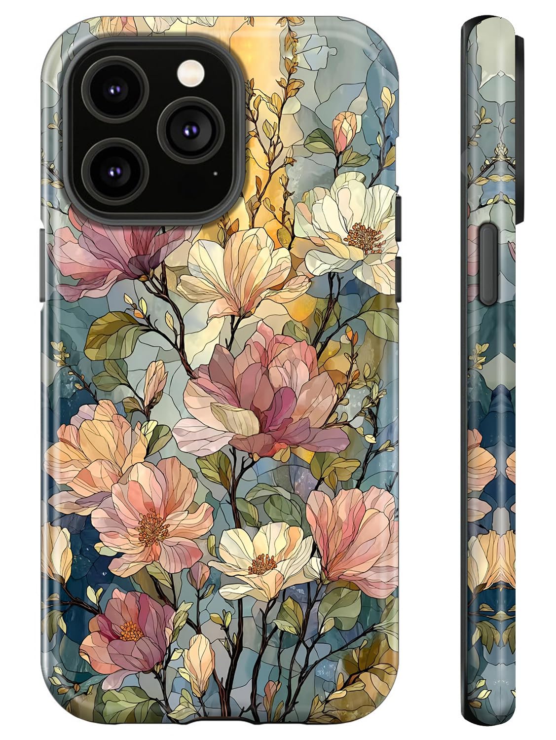 Coque iPhone 12 Pro Max design floral pour femme active - 7