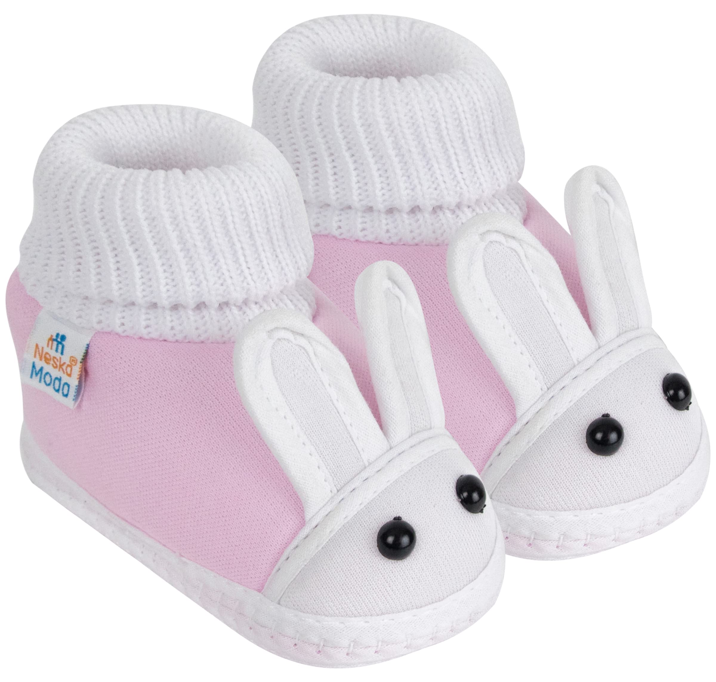 Baby Girls Booties For 6 to 12 Months (Pink)