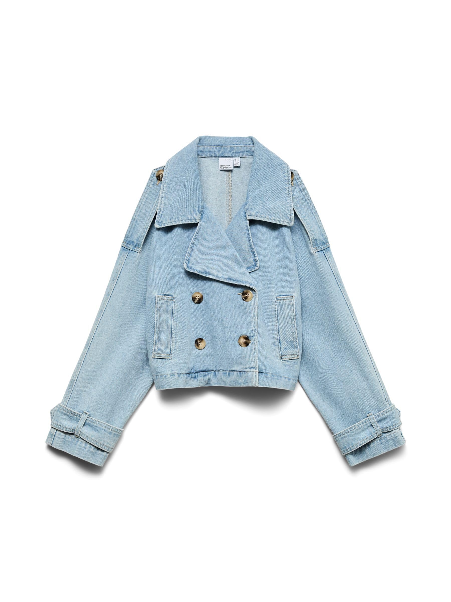 VERO MODA Vmlelou Short LS Trench Coat Noos