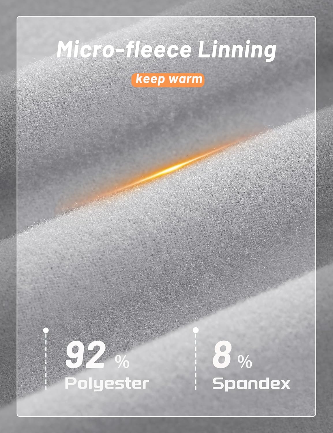 MAGCOMSEN Men's Thermal Shirt Mock Turtle Neck, Fleece Lined Long Sleeve Undershirts, Athletic Warm Base Layer Winter Top