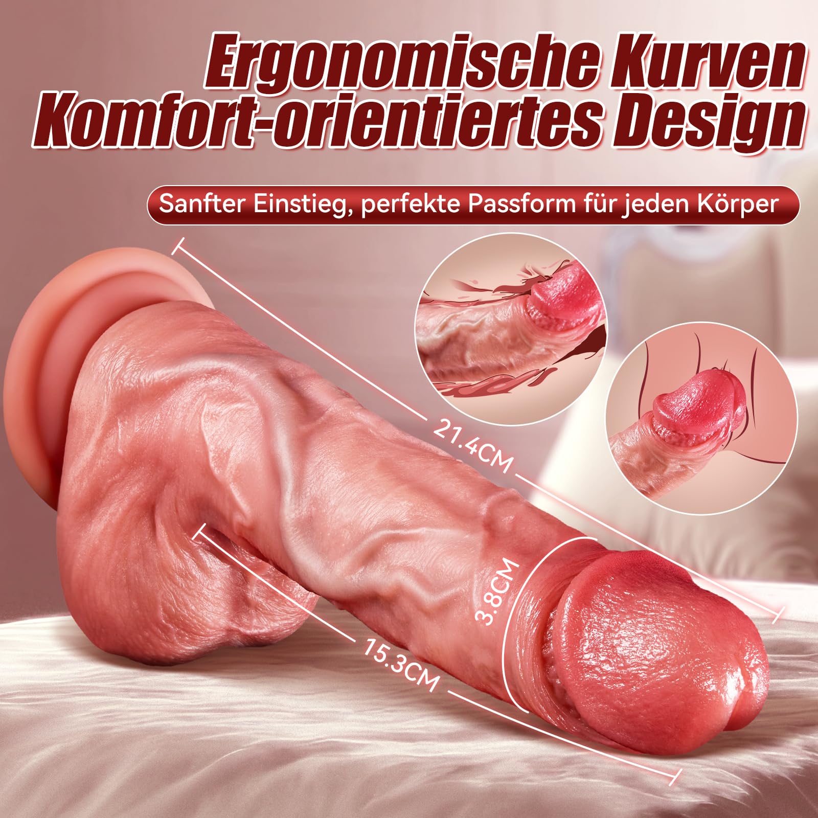 Vibromasseur Géant OLI - 10 Vitesses - Clitoris Et Vaginal - USB Rechargeable - Neuf