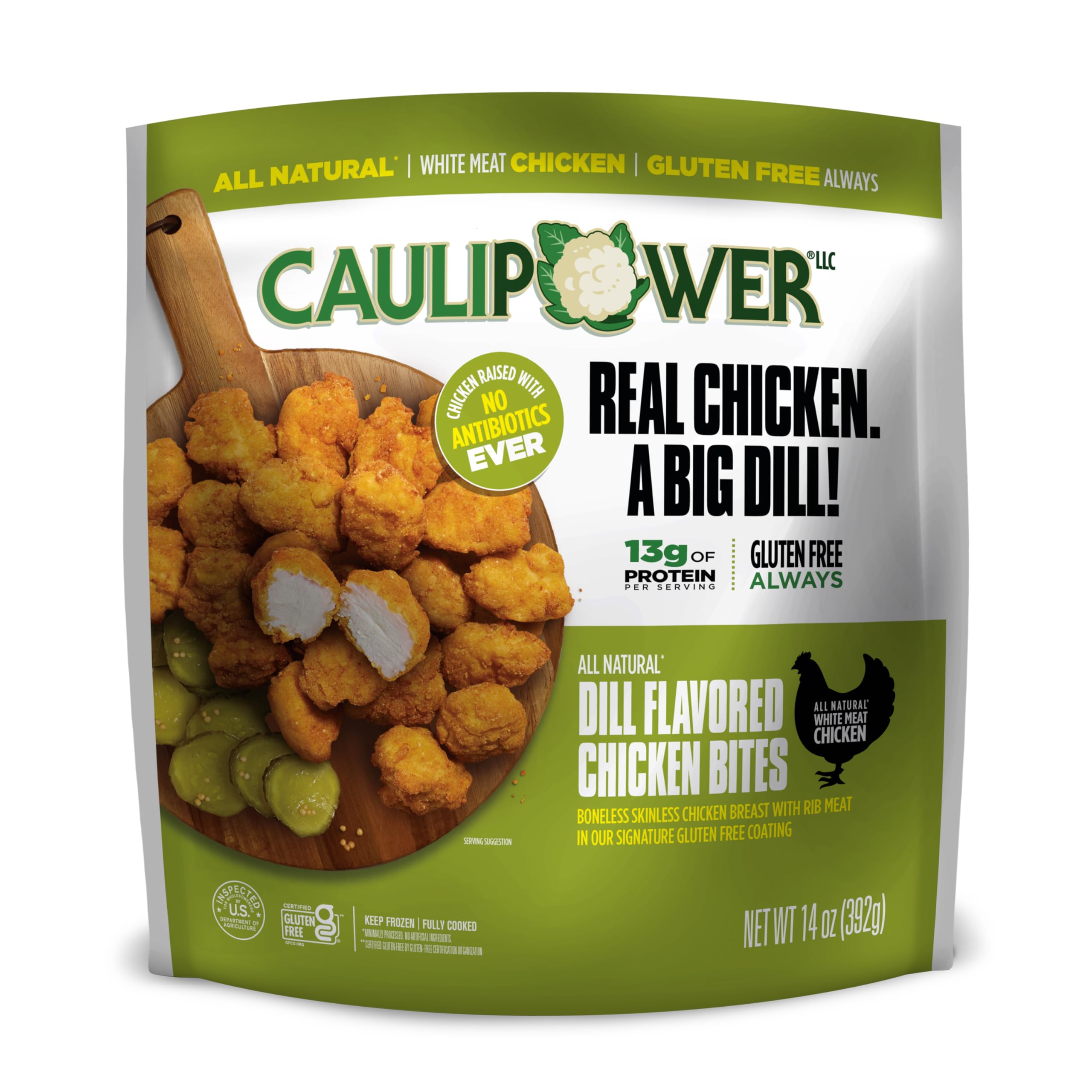 CAULIPOWER Dill Flavored Chicken Bites, 14oz