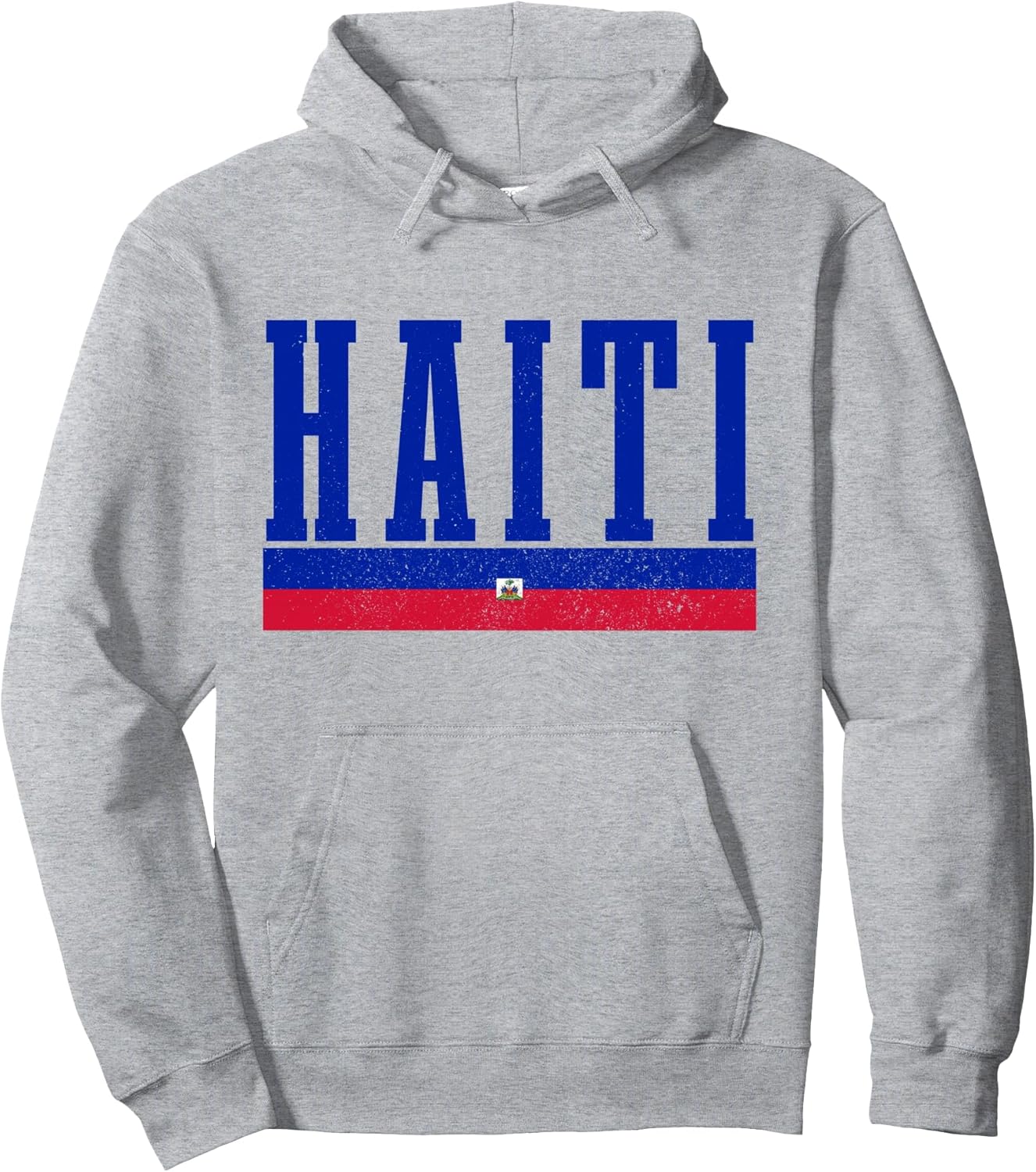 Haiti Haitian Flag Pride Vintage Haiti Pullover Hoodie