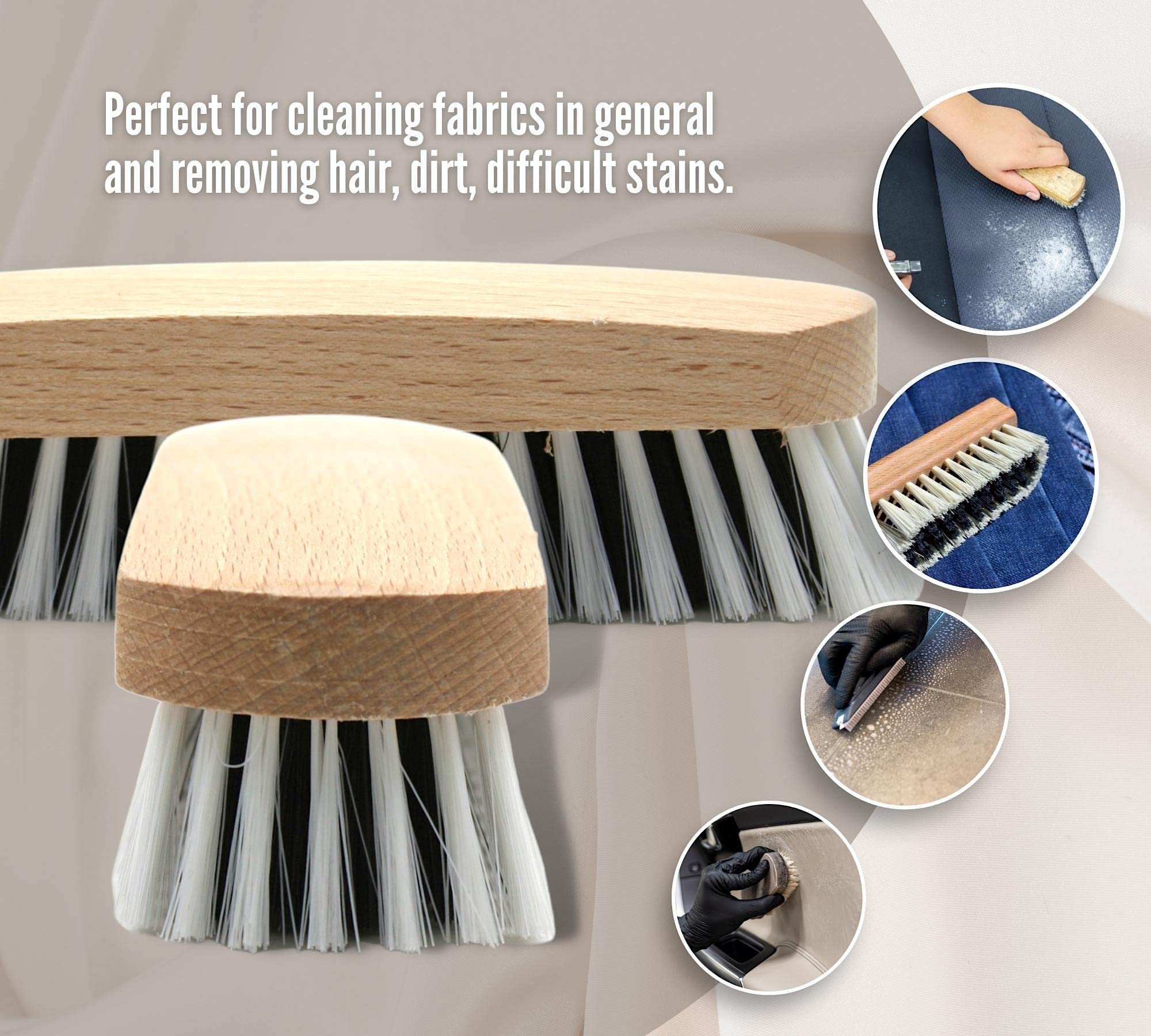 DOJA Barcelona | Brosse Vetement | Brosse Anti Poils Animaux | 1 Pièce | Fibres PVC | Produits et Accessoires de Nettoyage Vetement pour Enleve Poil Animaux, Poussiere Vetement, Nettoyage Voiture..