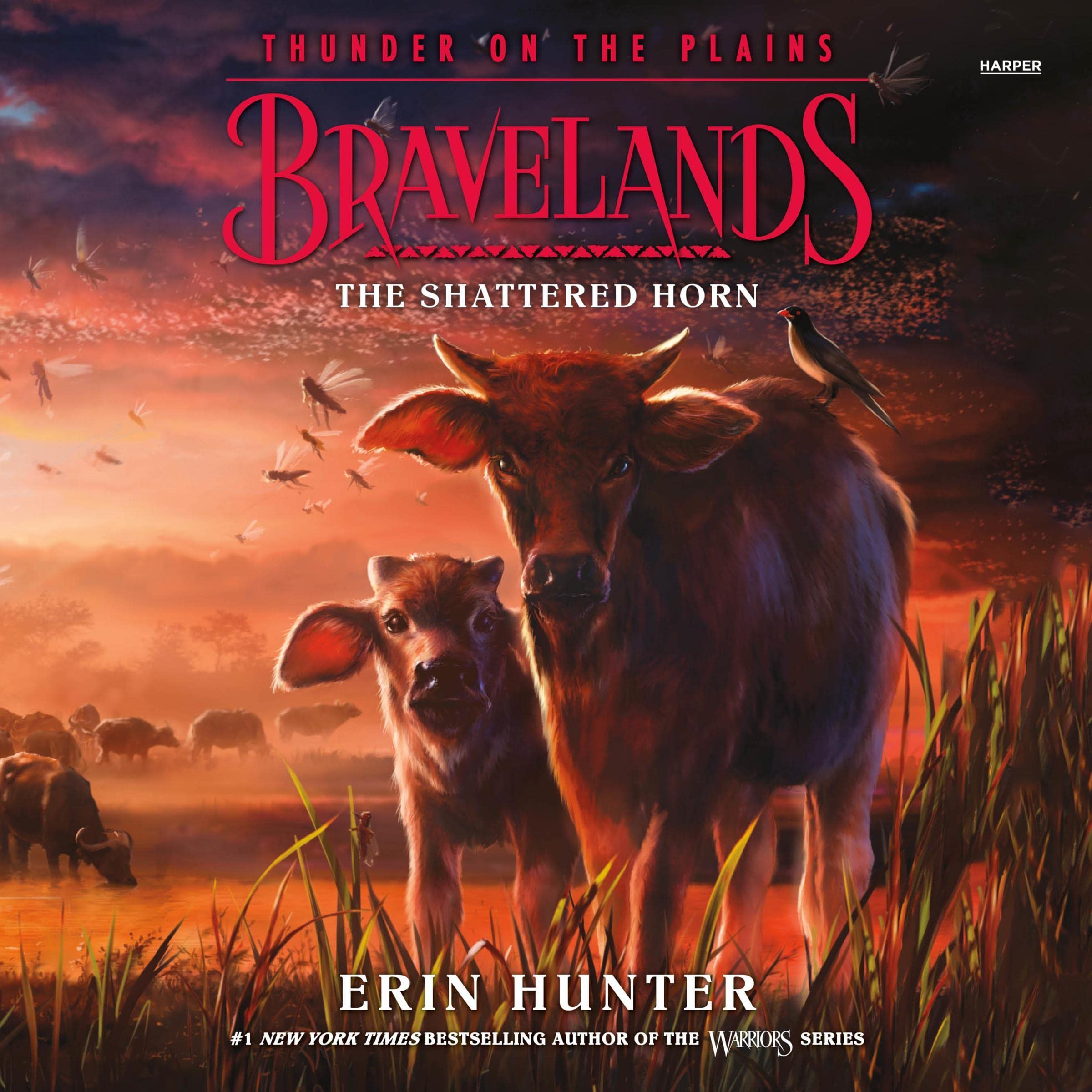 Cover art for Bravelands: Thunder on the Plains #1: The Shattered Horn