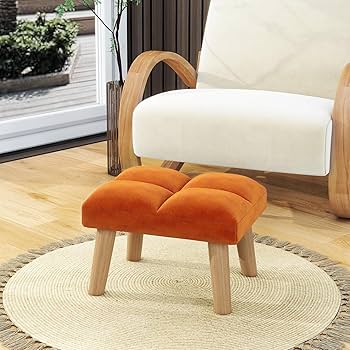 Amazon｜YMYNY オットマン, フットスツール, オットマン スモール