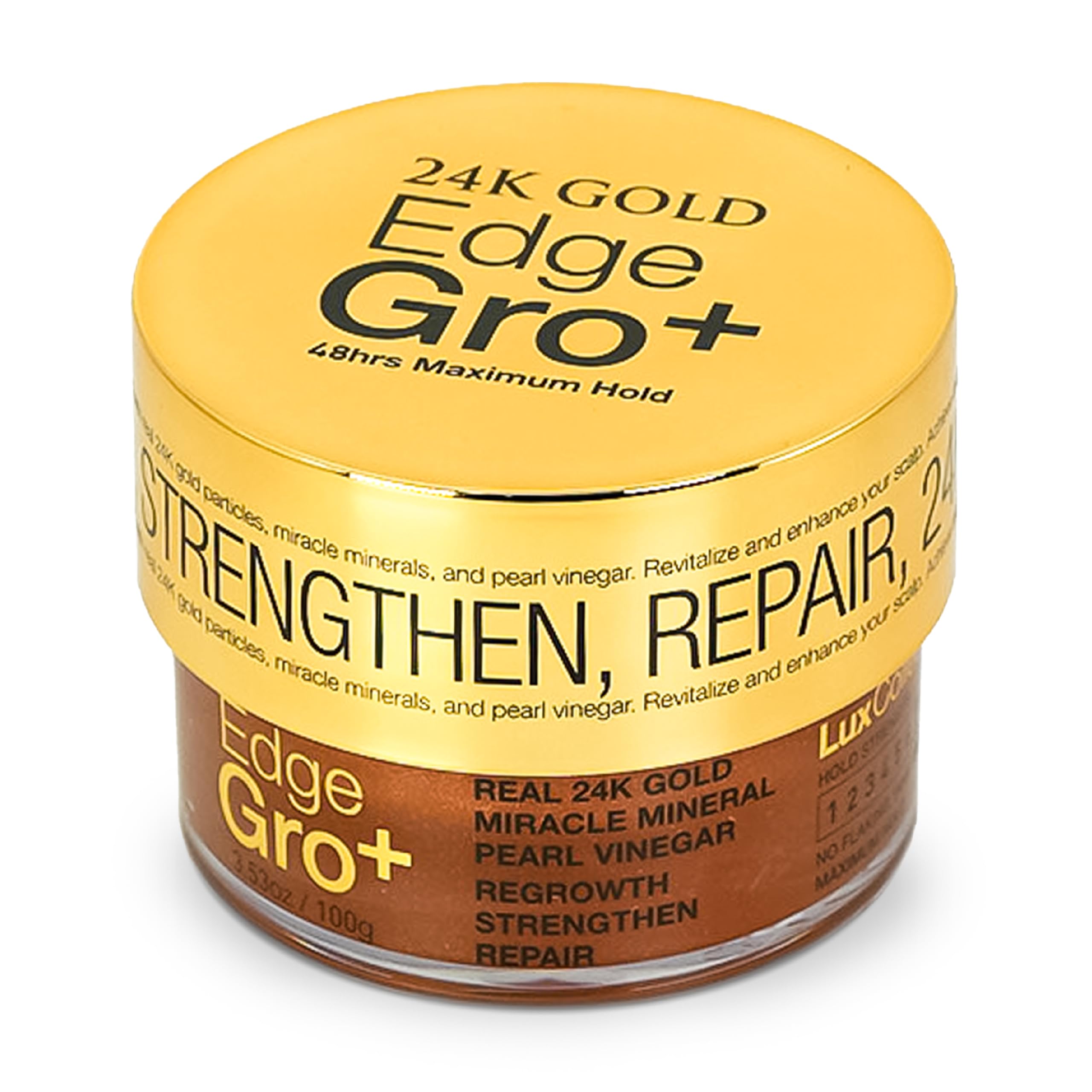 Amazon.com : Lux Collection Edge Control Gel for 4C Hair - Maximum