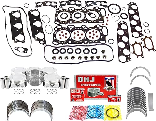 DNJ Kit de reconstrucción de motor EK263A para Acura, Honda MDX, Odyssey, Pilot 3.5L V6 24V SOHC 3471cc 2003-2010