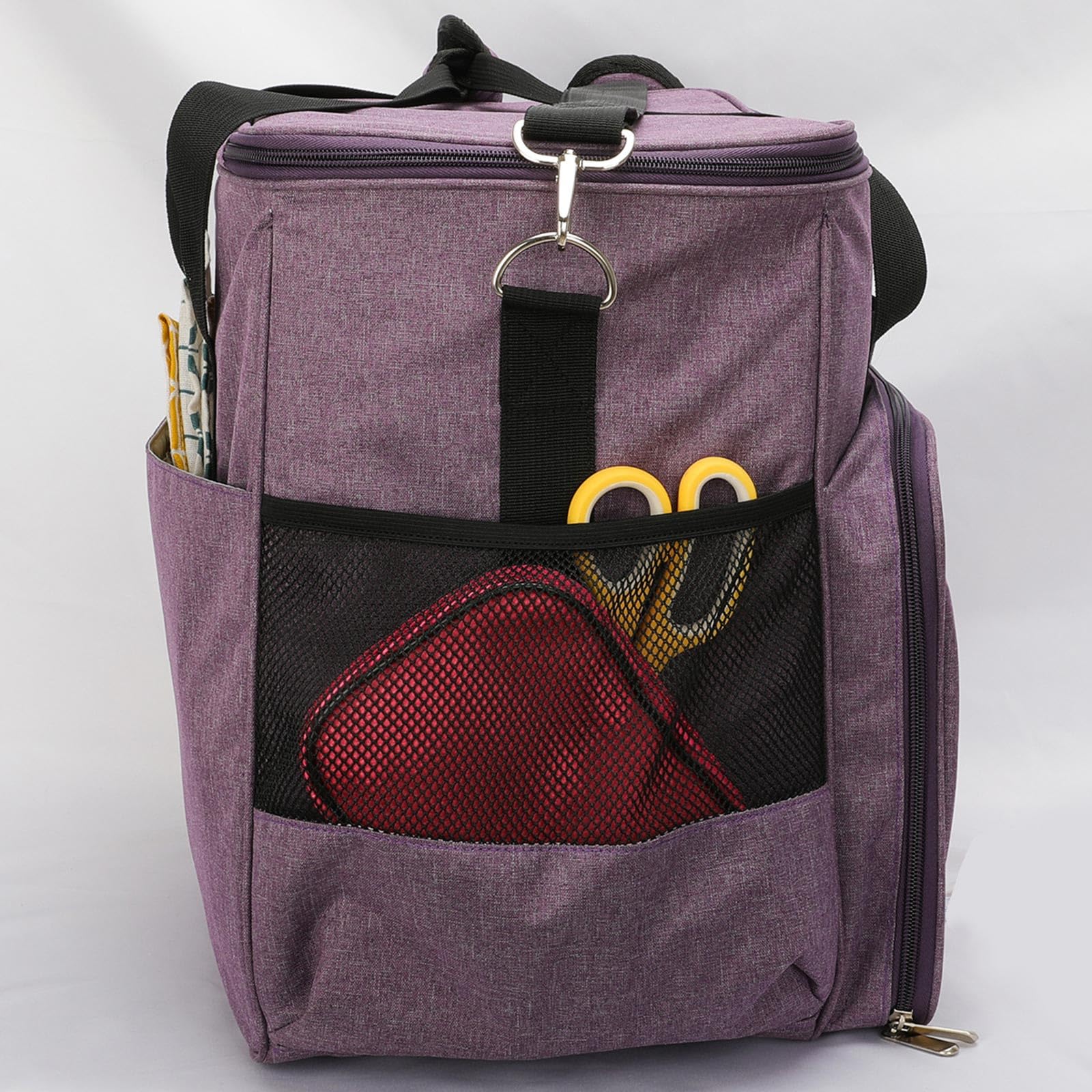 Bolsa de transporte para máquina de coser, accesorios de costura, bolsa para máquina de coser con correa de hombro extraíble